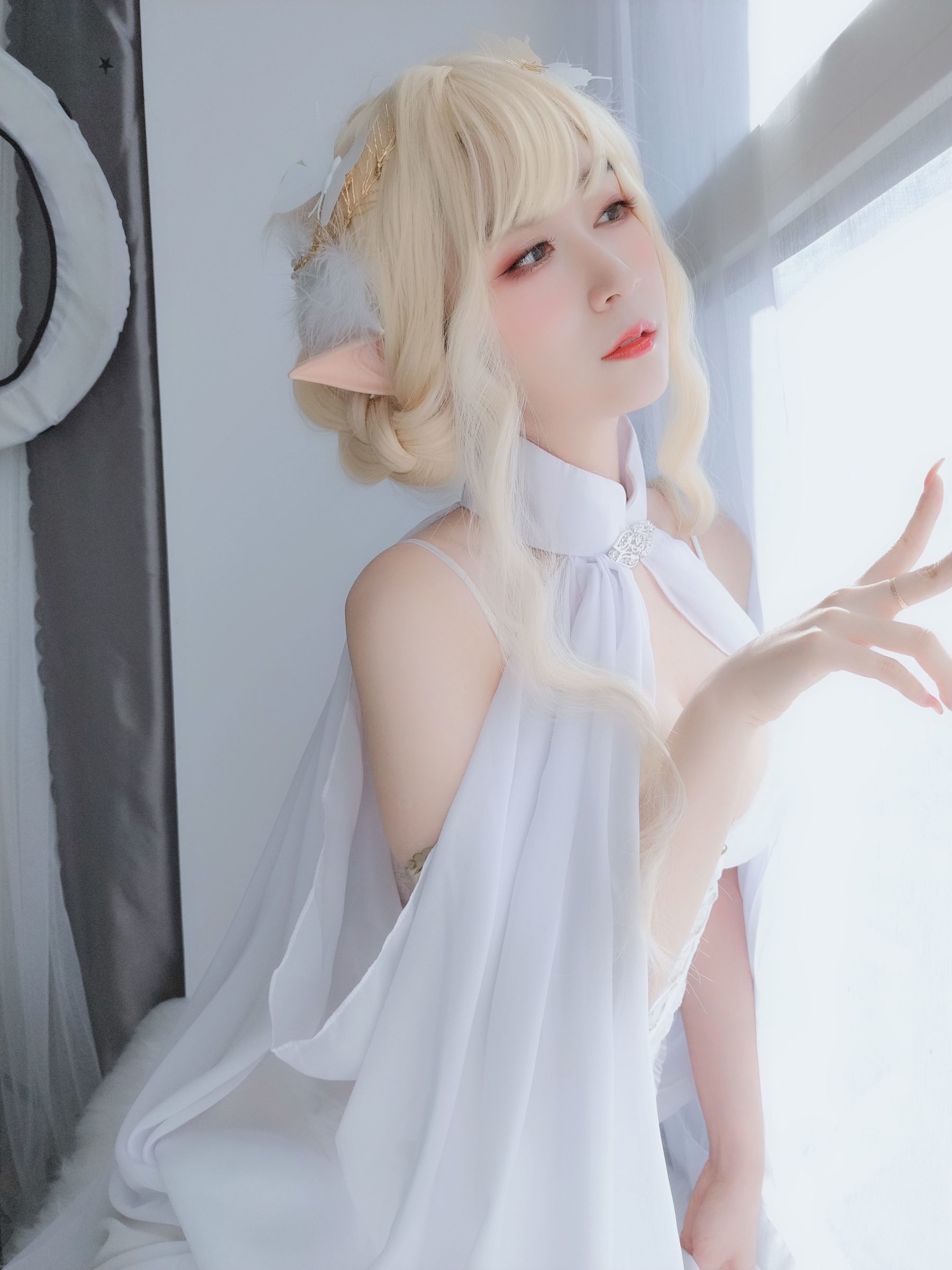 Cosplay] Coser Tiểu Thư Bạch Ngân - Tiểu Bạch Dương