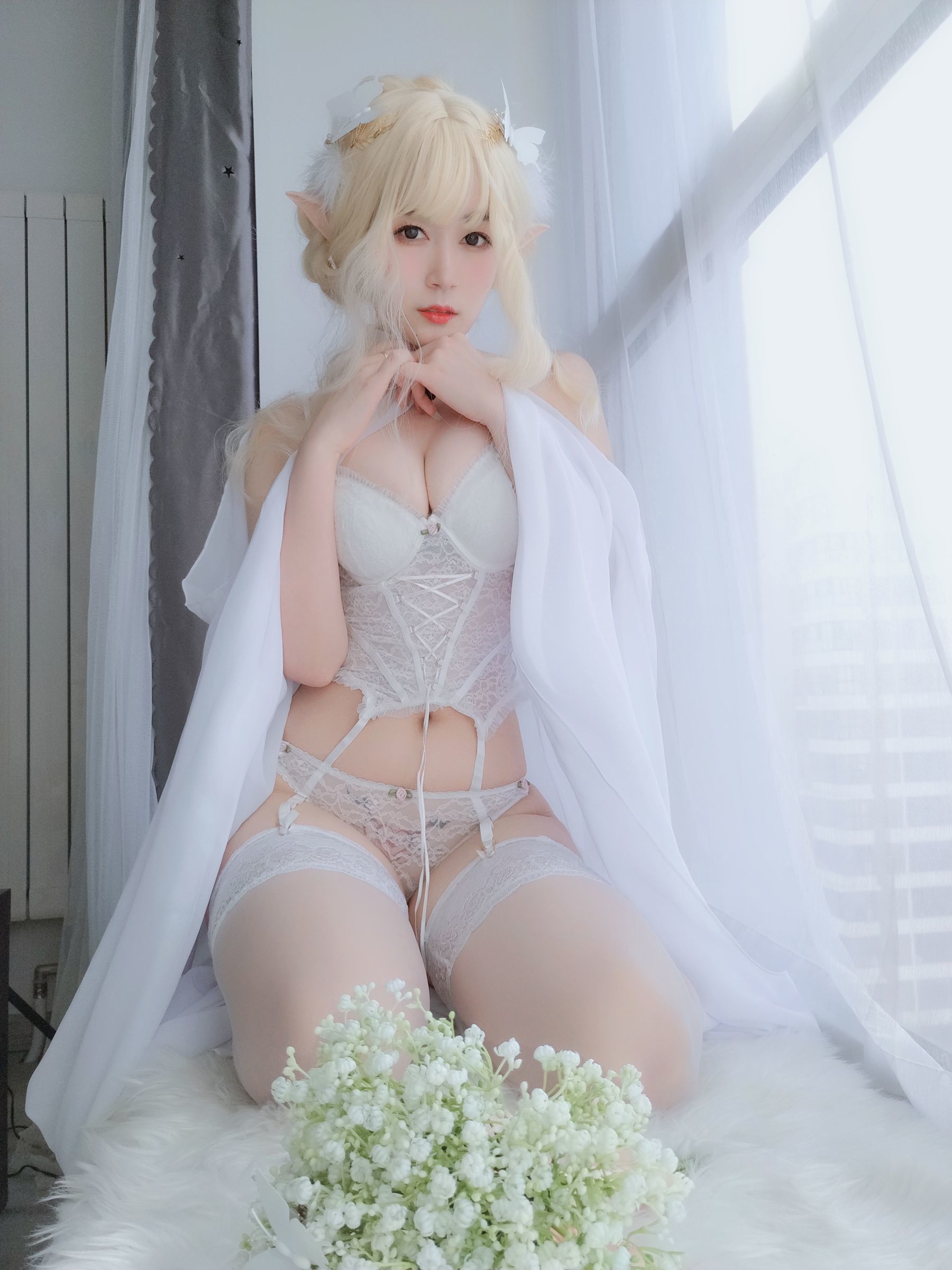 [Cosplay] Coser小姐姐白银 - 小白羊