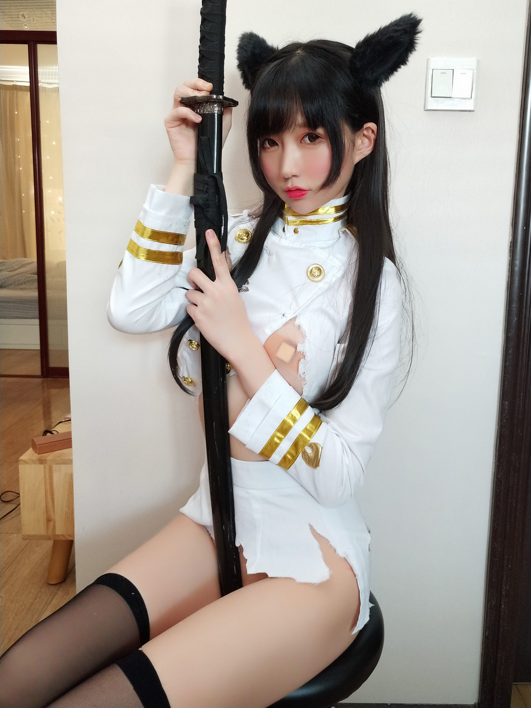 Cosplay] NAGISA Monster Meow [Fantia] - Battle Damaged Atago