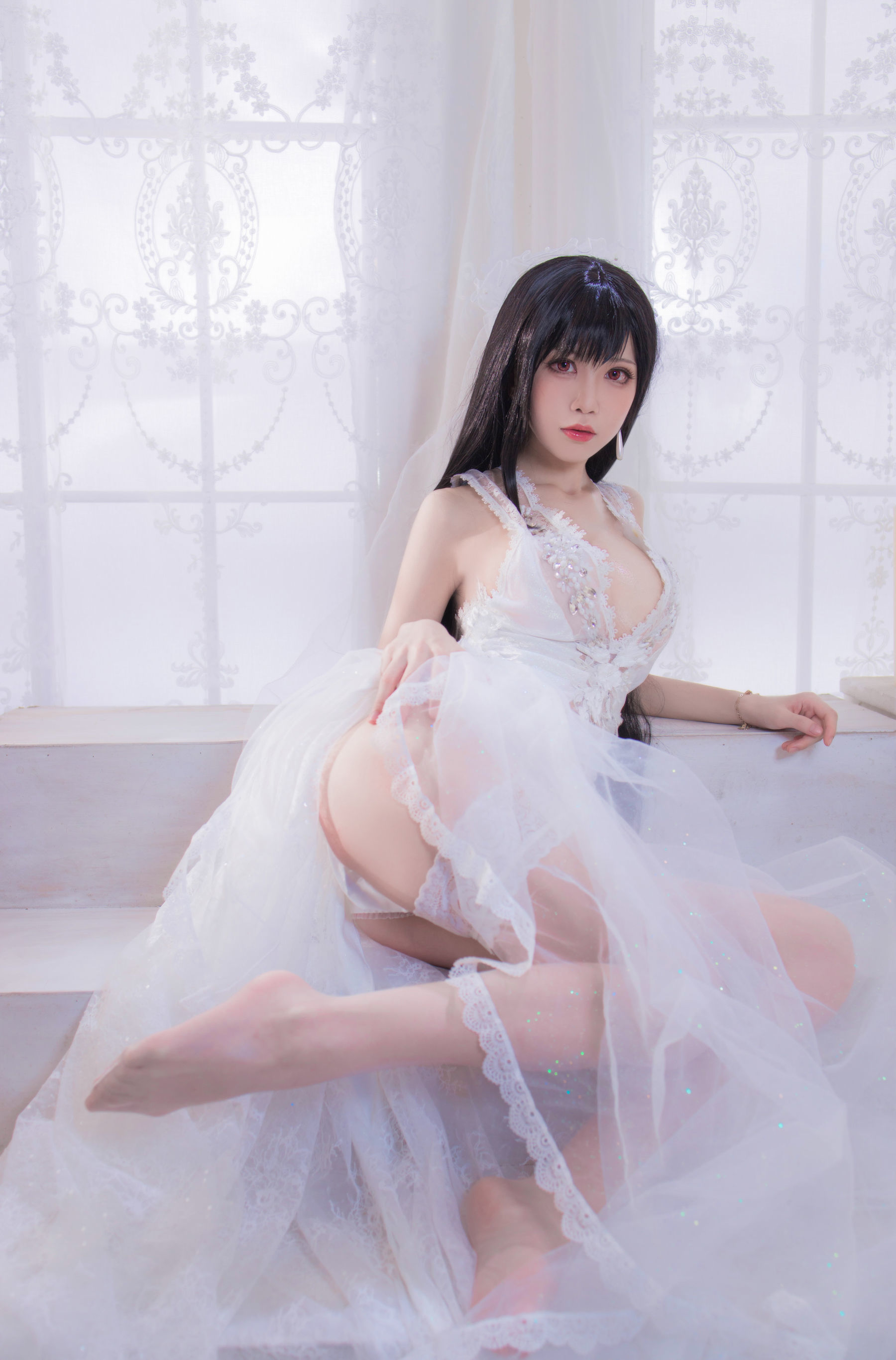 คอสเพลย์] นักบล็อกอนิเมะ 水淼aqua - ชุดแต่งงาน