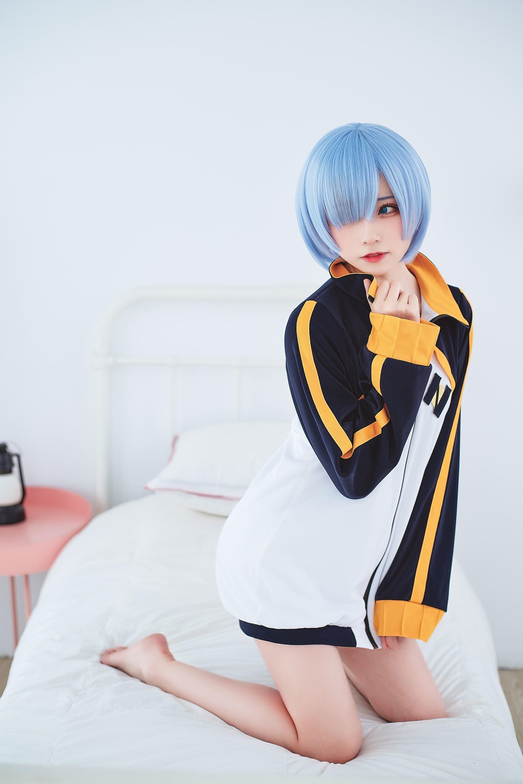 [Cosplay] 动漫博主Kitaro_绮太郎 - 蕾姆运动服