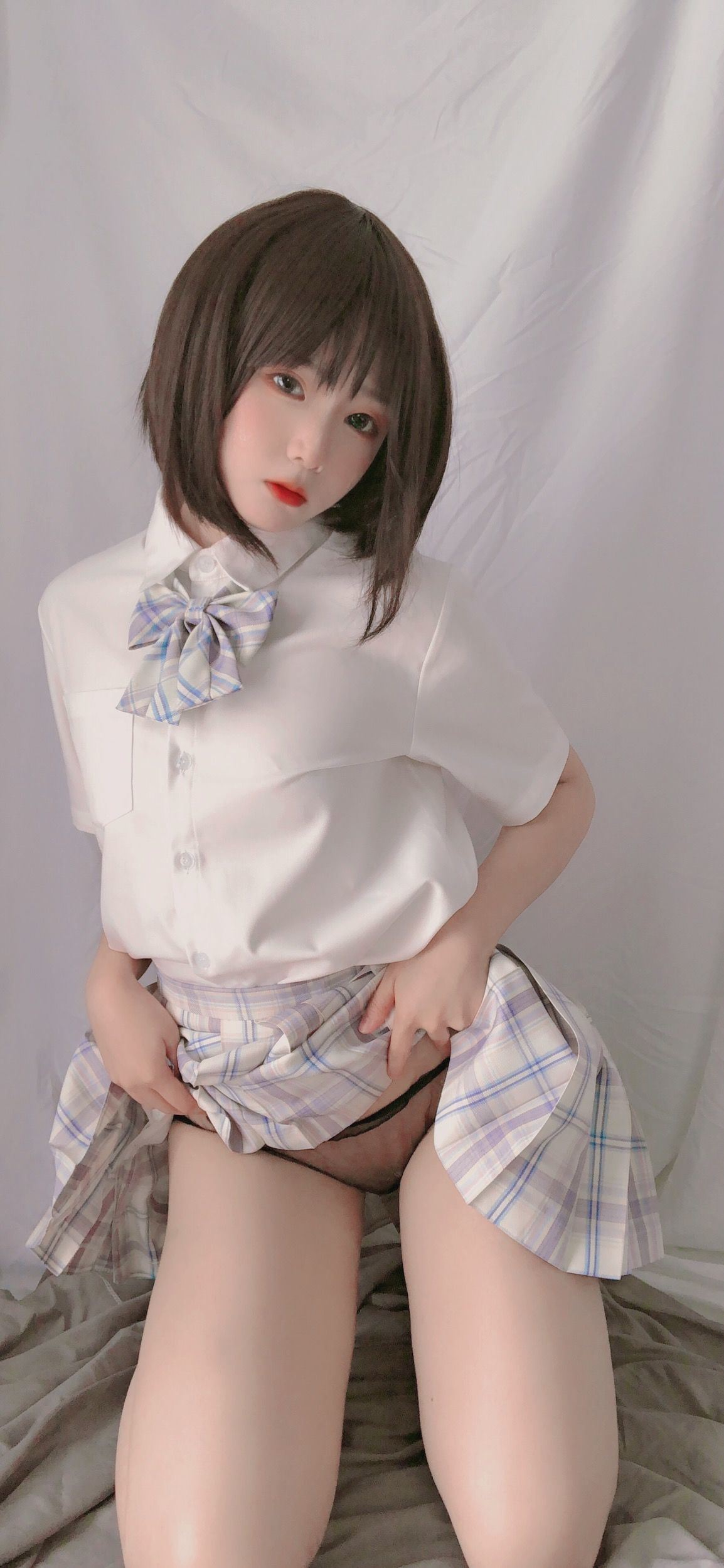 JK Cosplay：萌妹是青水 - 学妹jk