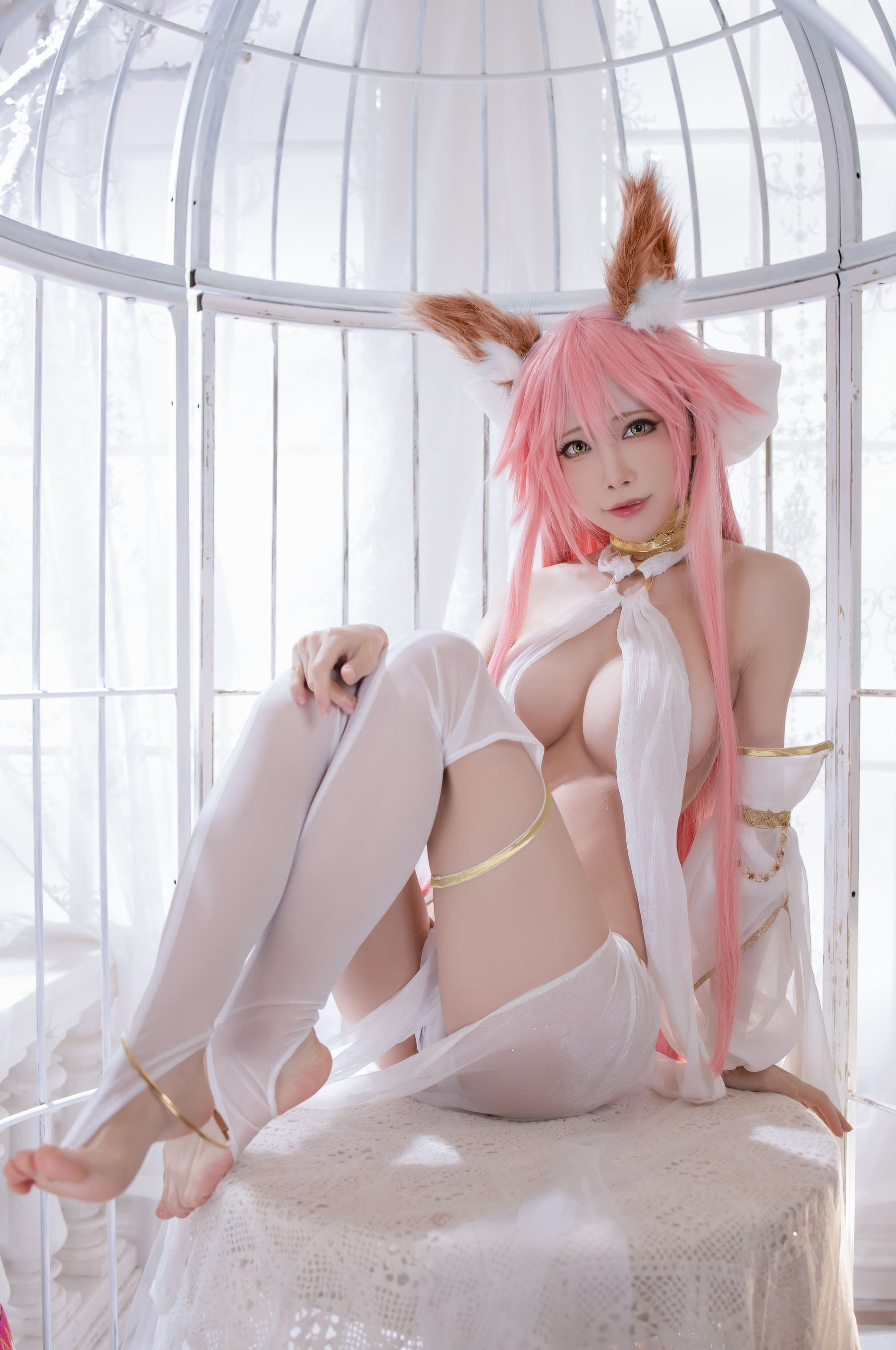 Cosplay] Blogger anime Shui Miao Aqua - Nero x Tamamo no Mae