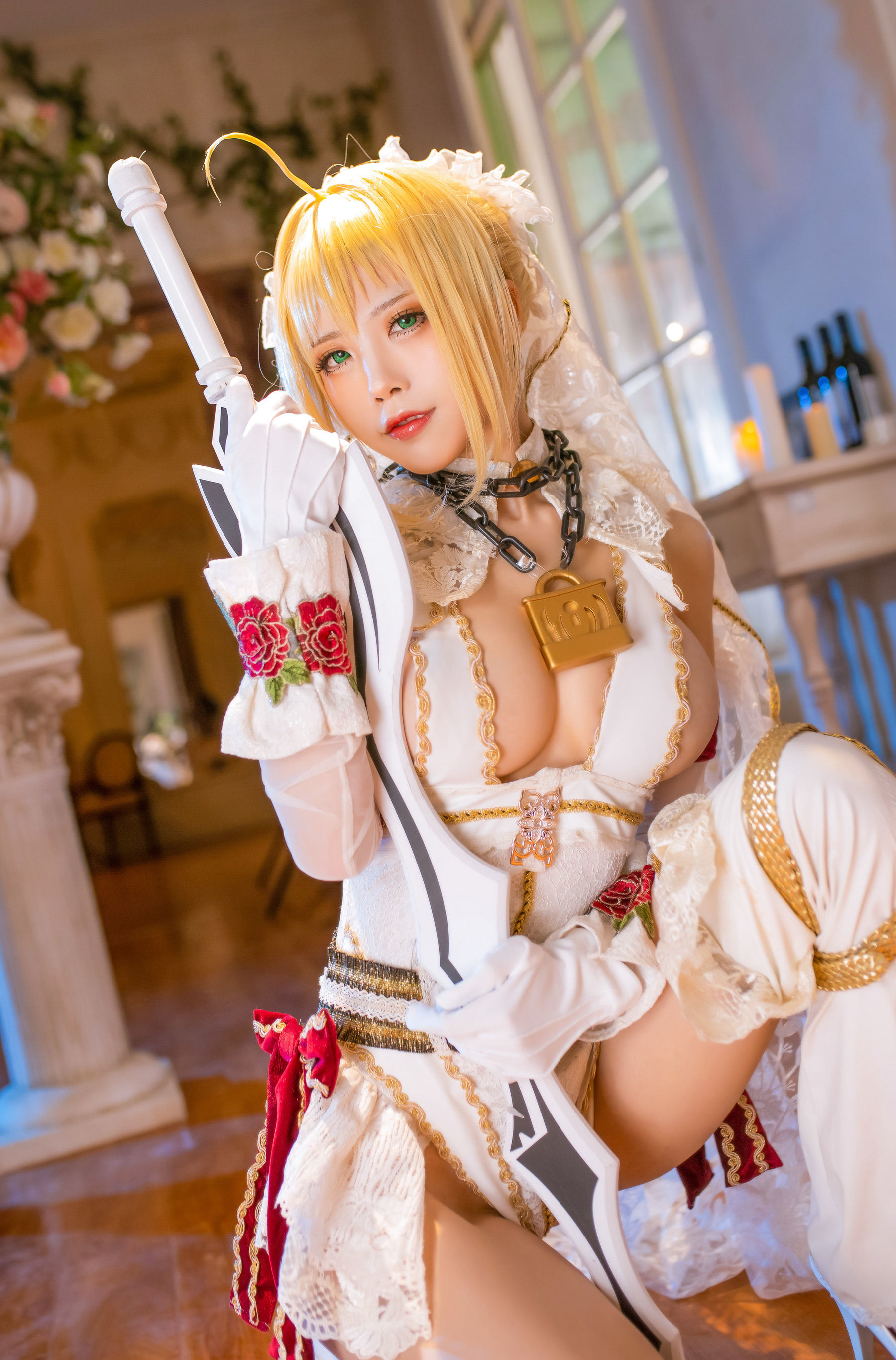 [Cosplay] 动漫博主水淼aqua - 尼禄x玉藻前