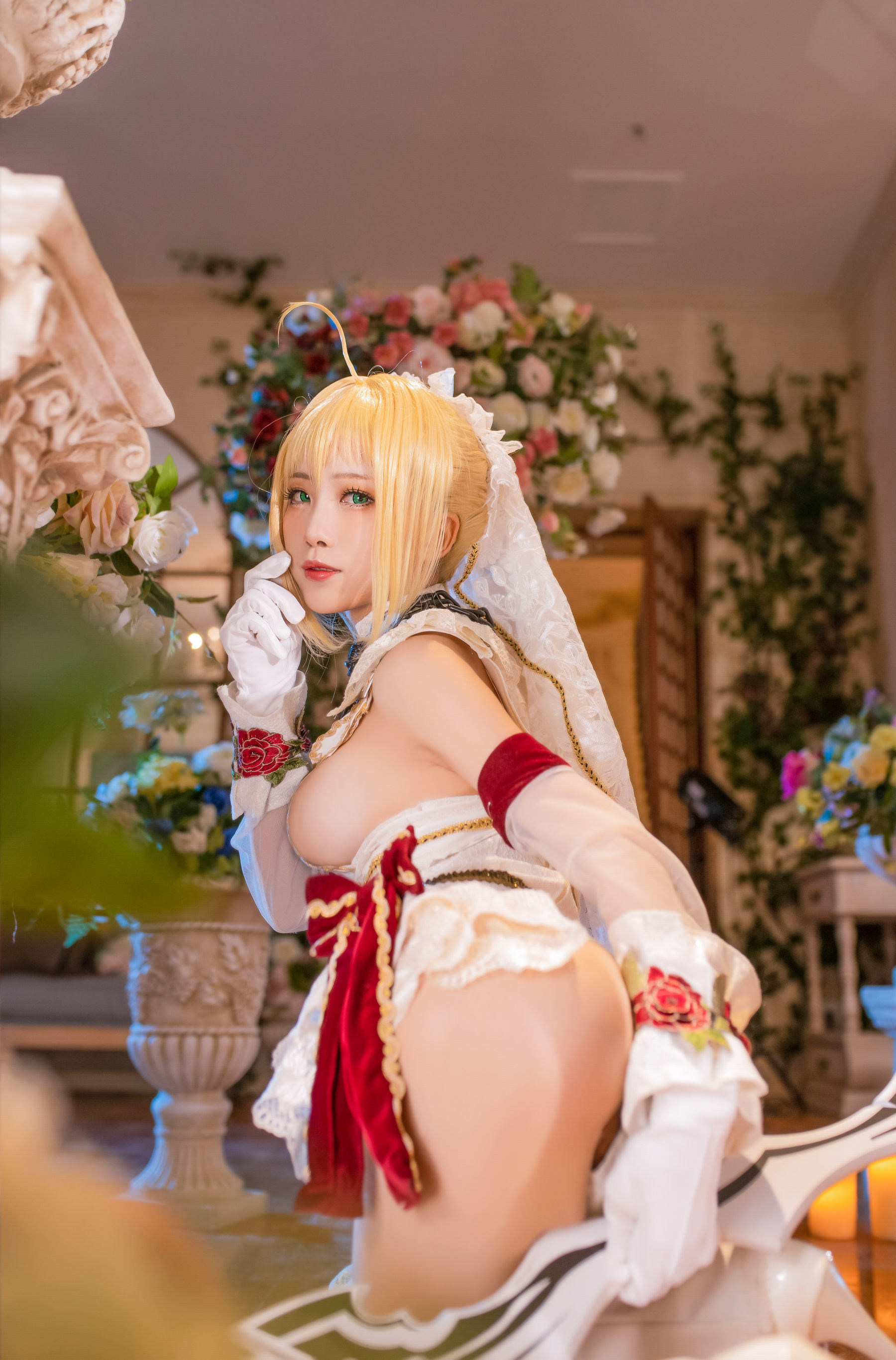 [Cosplay] 动漫博主水淼aqua - 尼禄x玉藻前