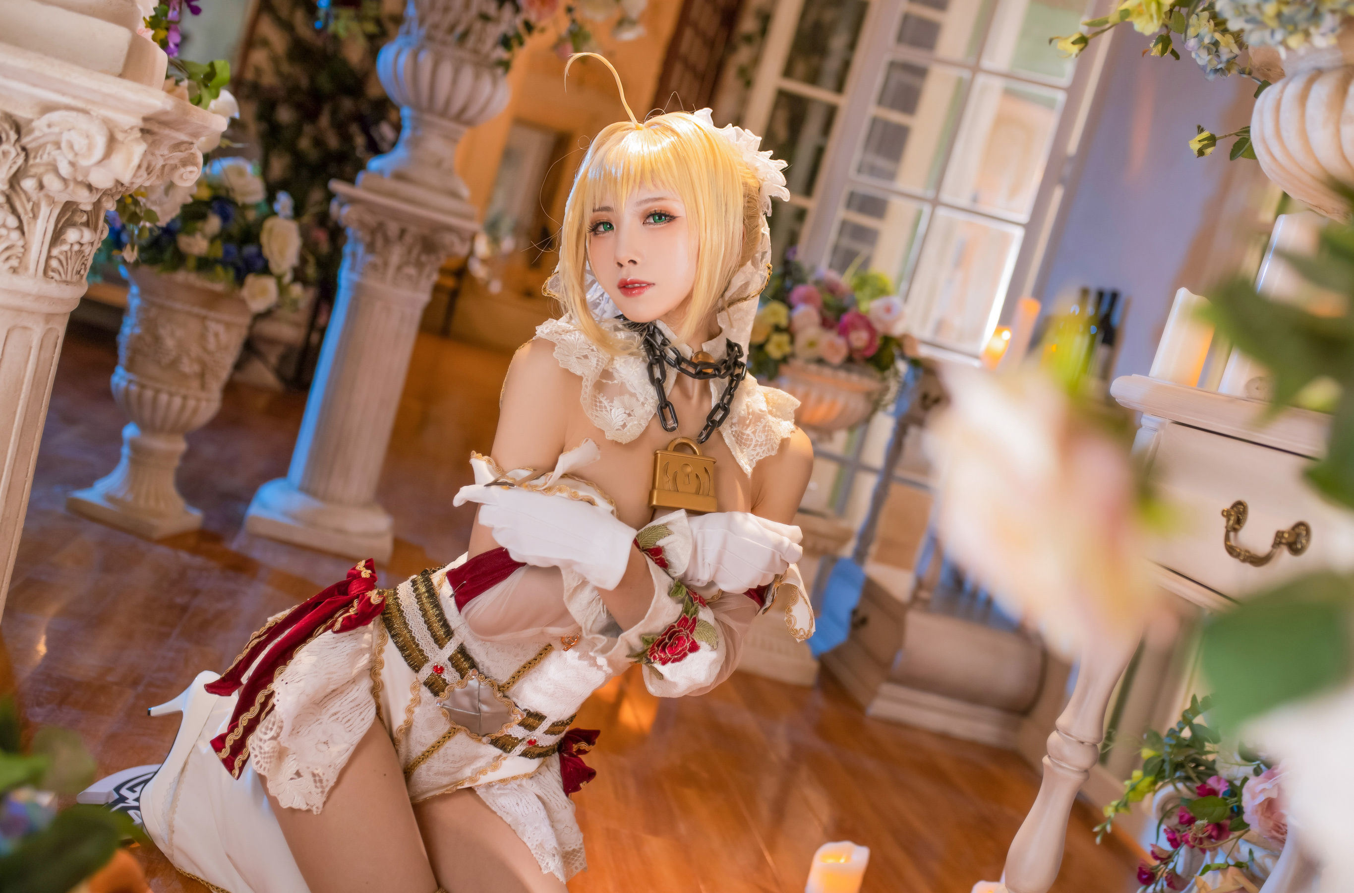[Cosplay] 动漫博主水淼aqua - 尼禄x玉藻前