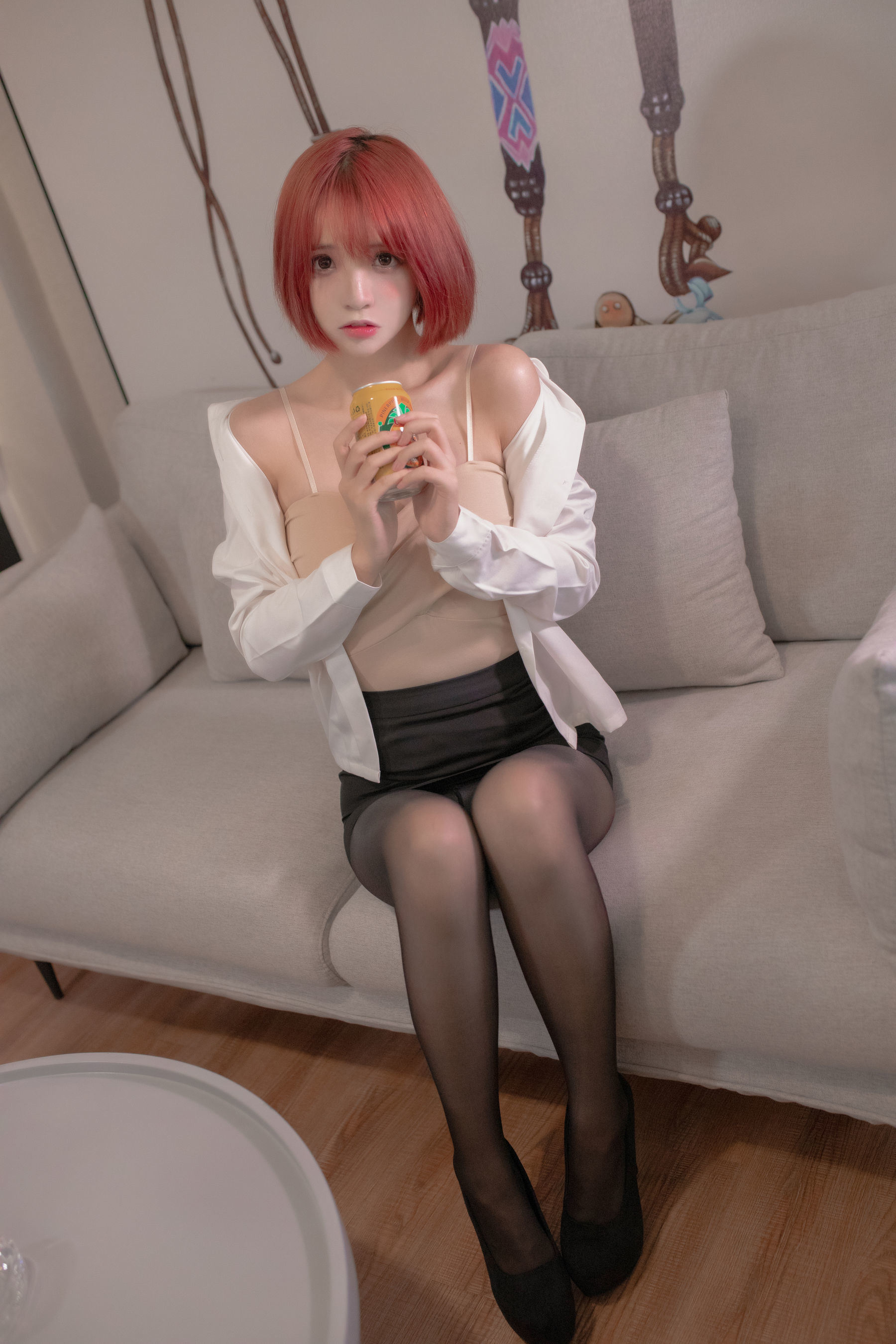[Cosplay] 疯猫ss - OL真爱之黑丝OL