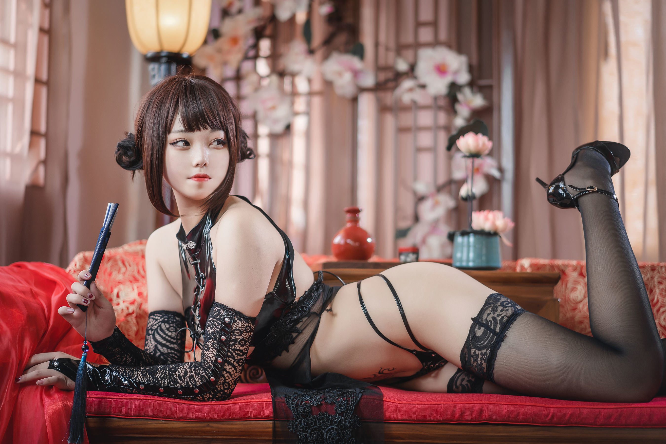 คอสเพลย์] เม่งซีหมีจู้เม่าเชียว - เฉดได้เฟิงฮว่า กิโป๊