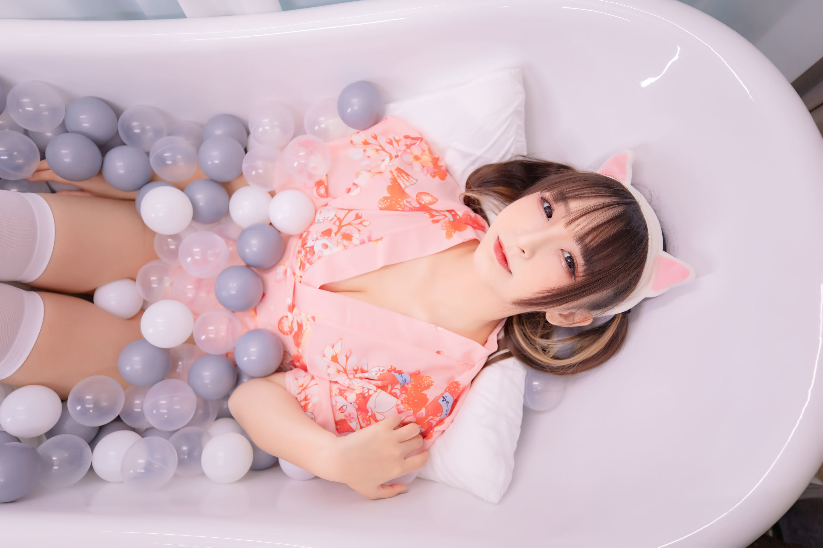Cosplay]  belle  Kagura Ban Madong no Girls Parfait - Cô gái Kem