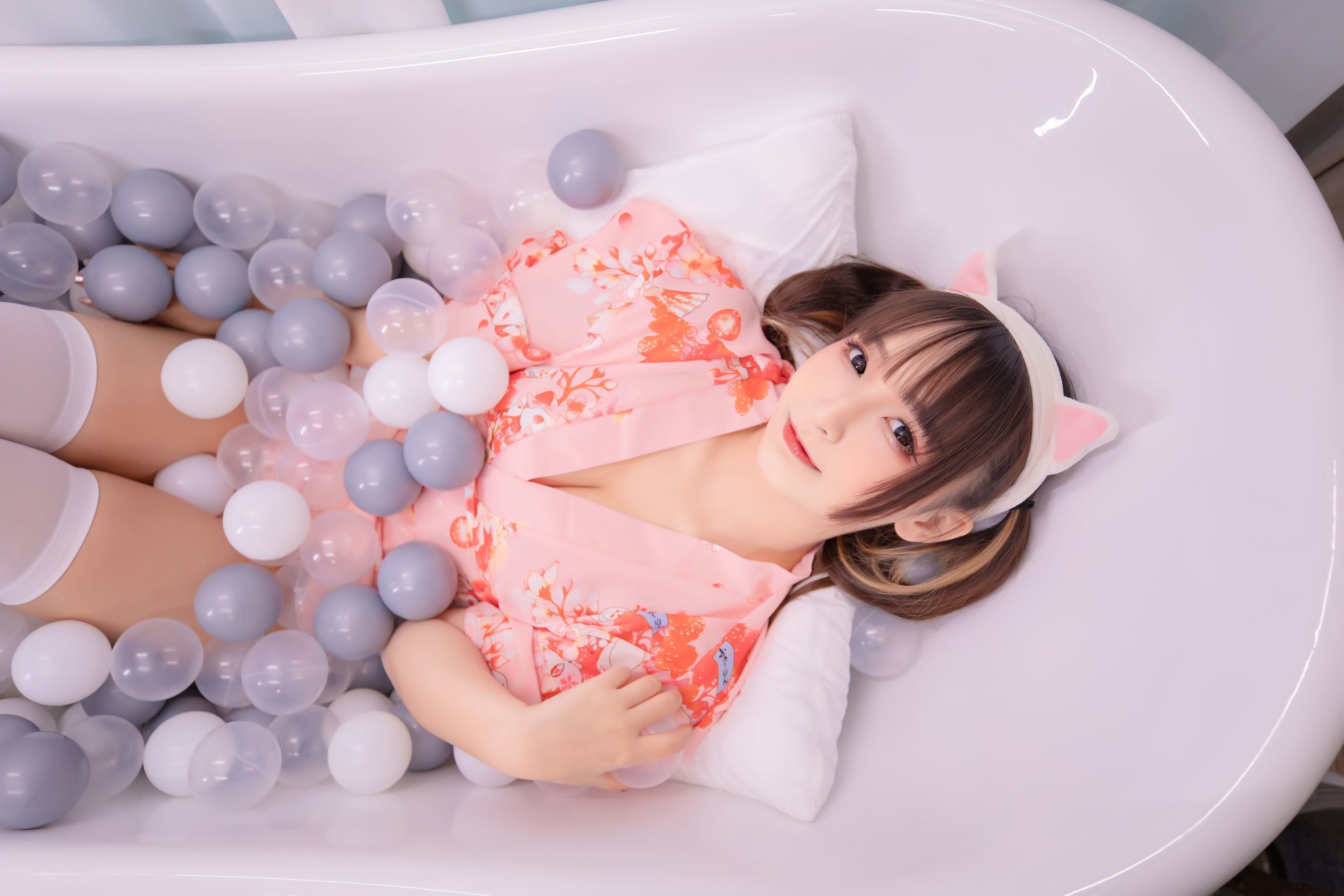 Cosplay]  belle  Kagura Ban Madong no Girls Parfait - Cô gái Kem