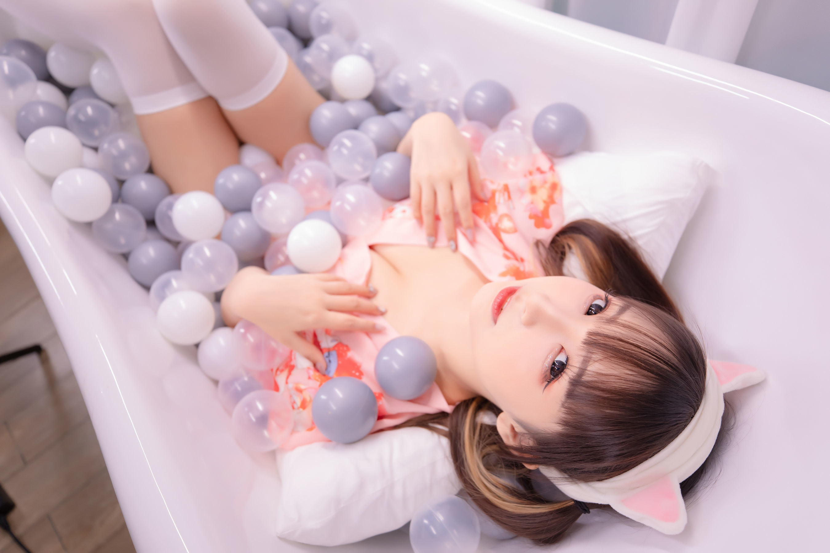 Cosplay]  belle  Kagura Ban Madong no Girls Parfait - Cô gái Kem