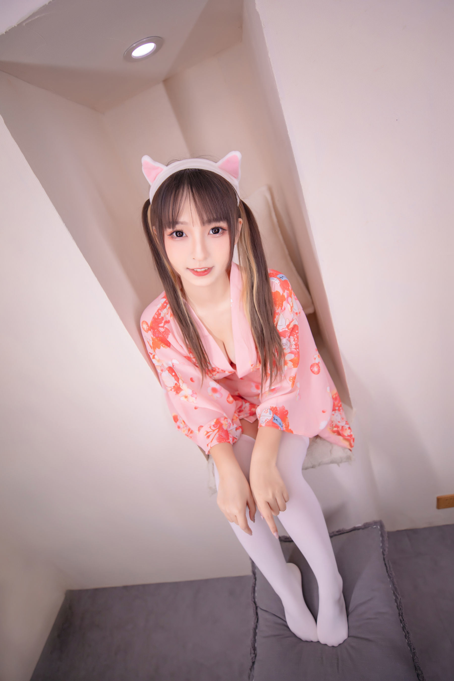 Cosplay]  belle  Kagura Ban Madong no Girls Parfait - Cô gái Kem