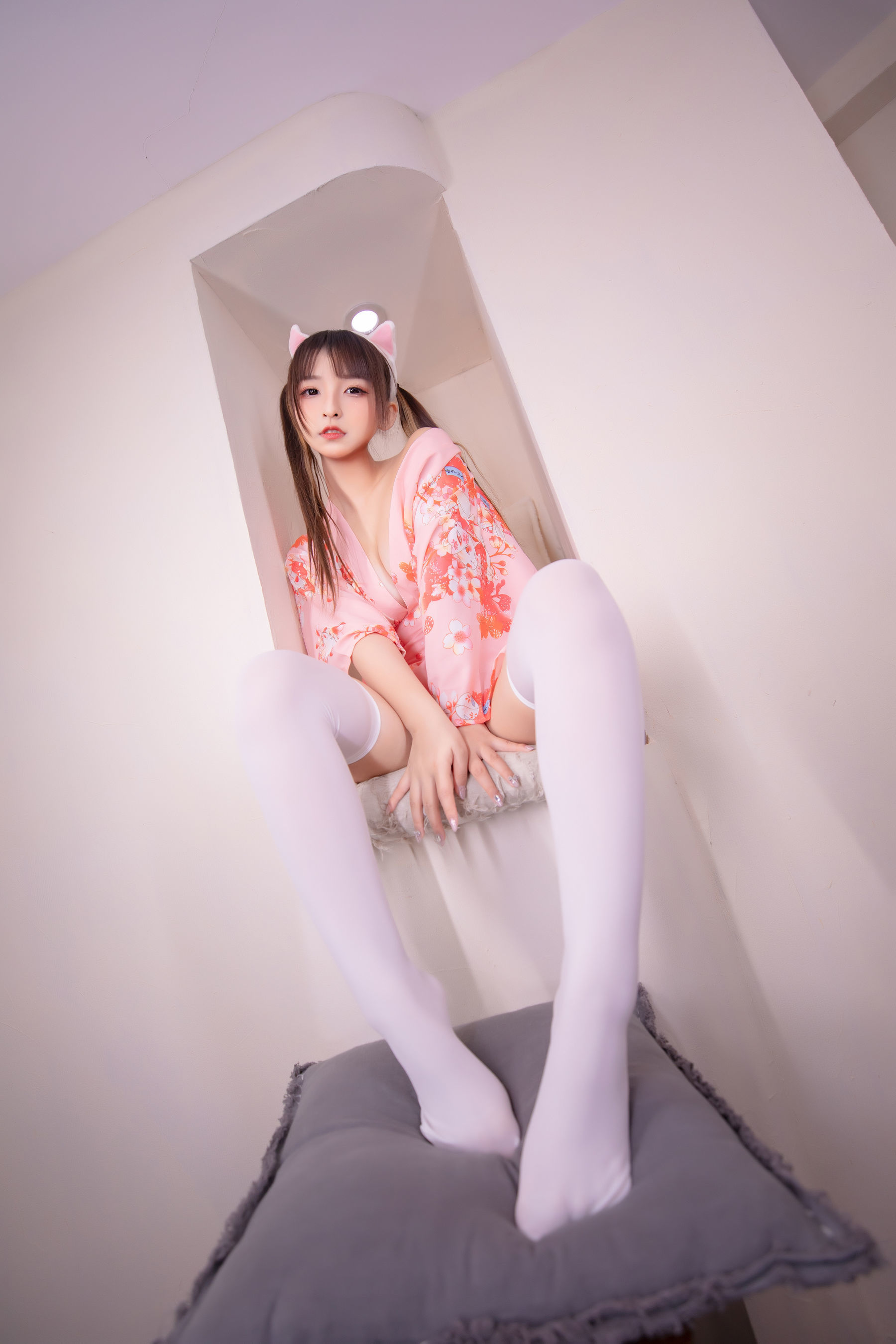 Cosplay]  belle  Kagura Ban Madong no Girls Parfait - Cô gái Kem
