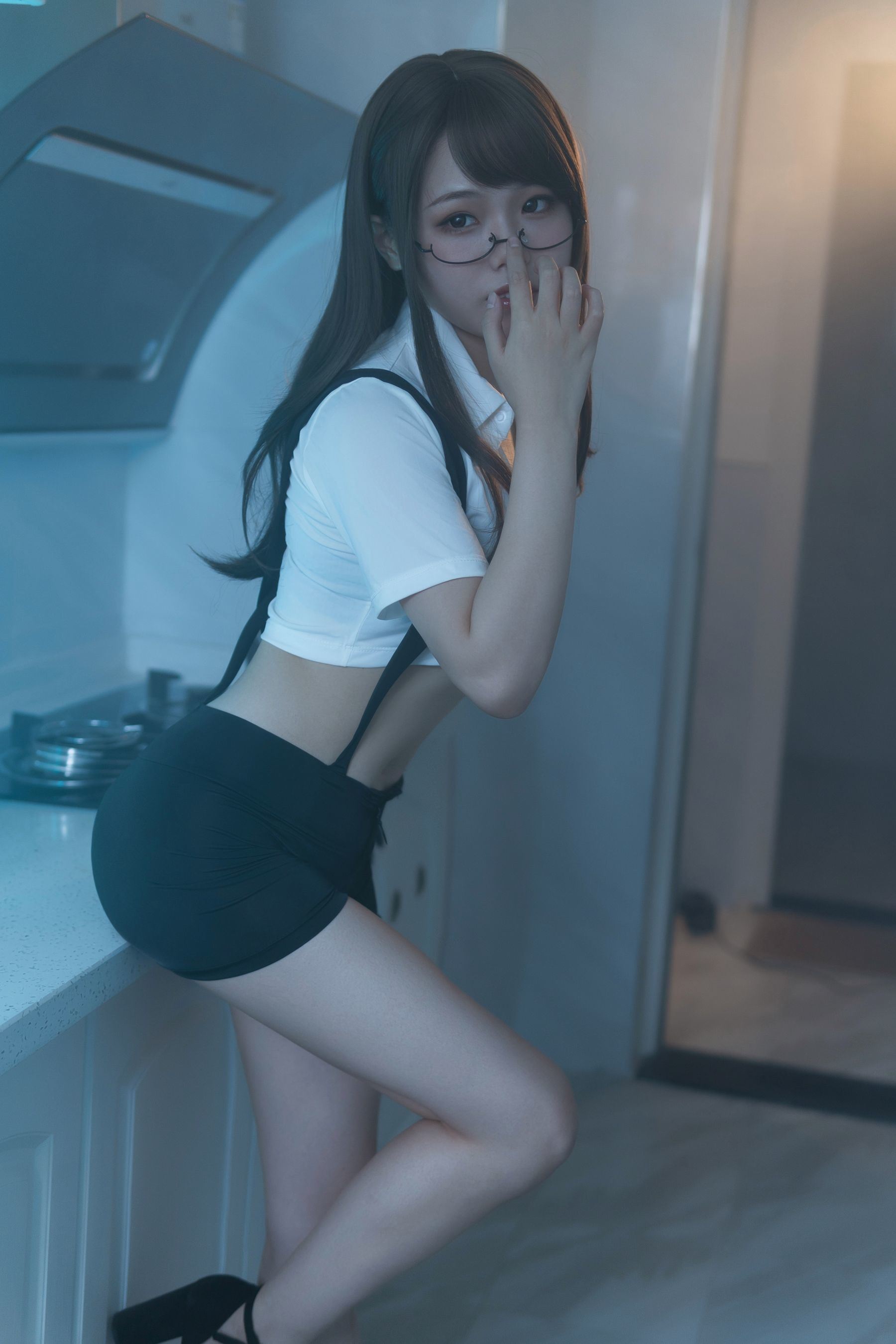Cosplay] Qiyue Miaoz - Glasses Girl 1