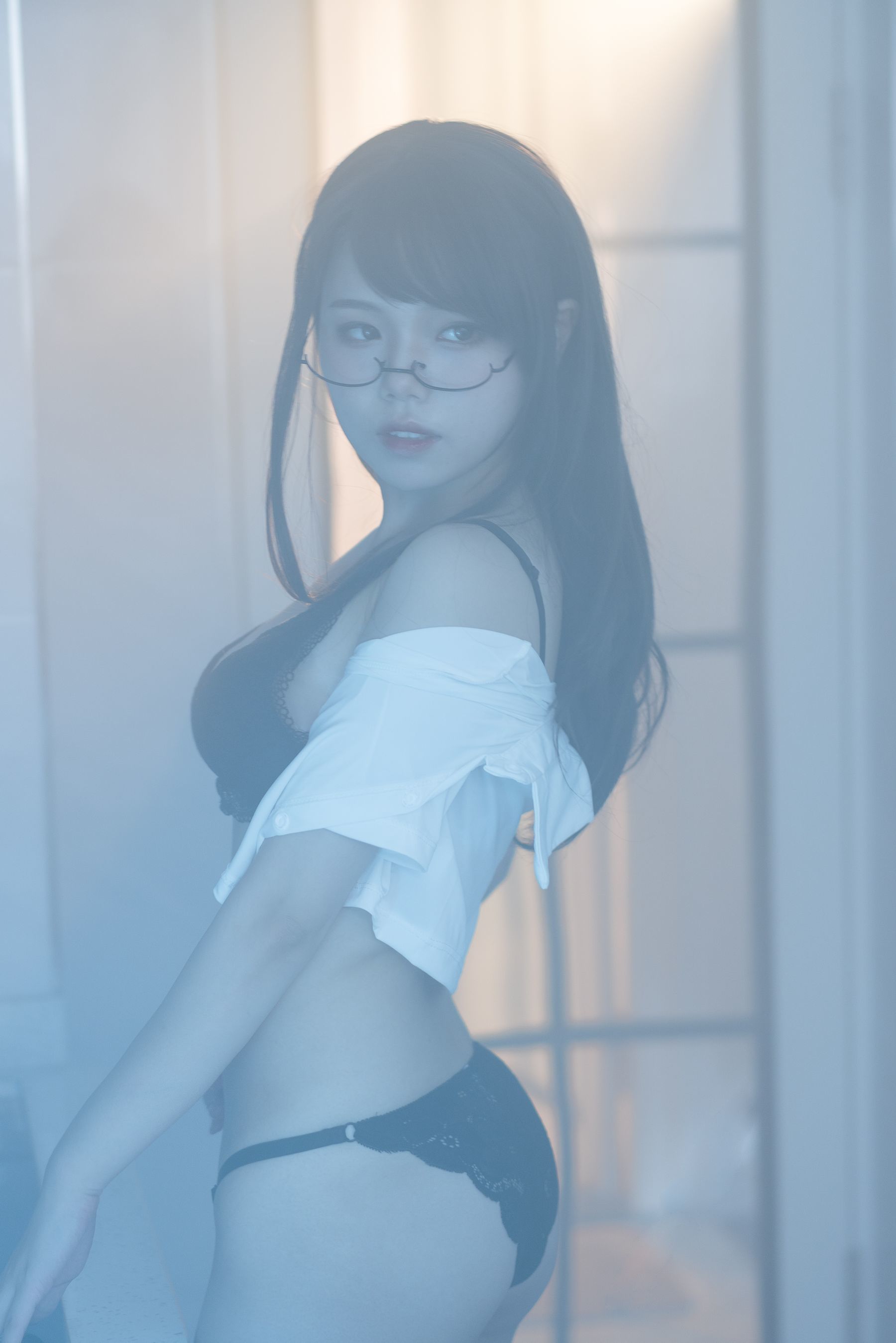 Cosplay] Qiyue Miaoz - Glasses Girl 1