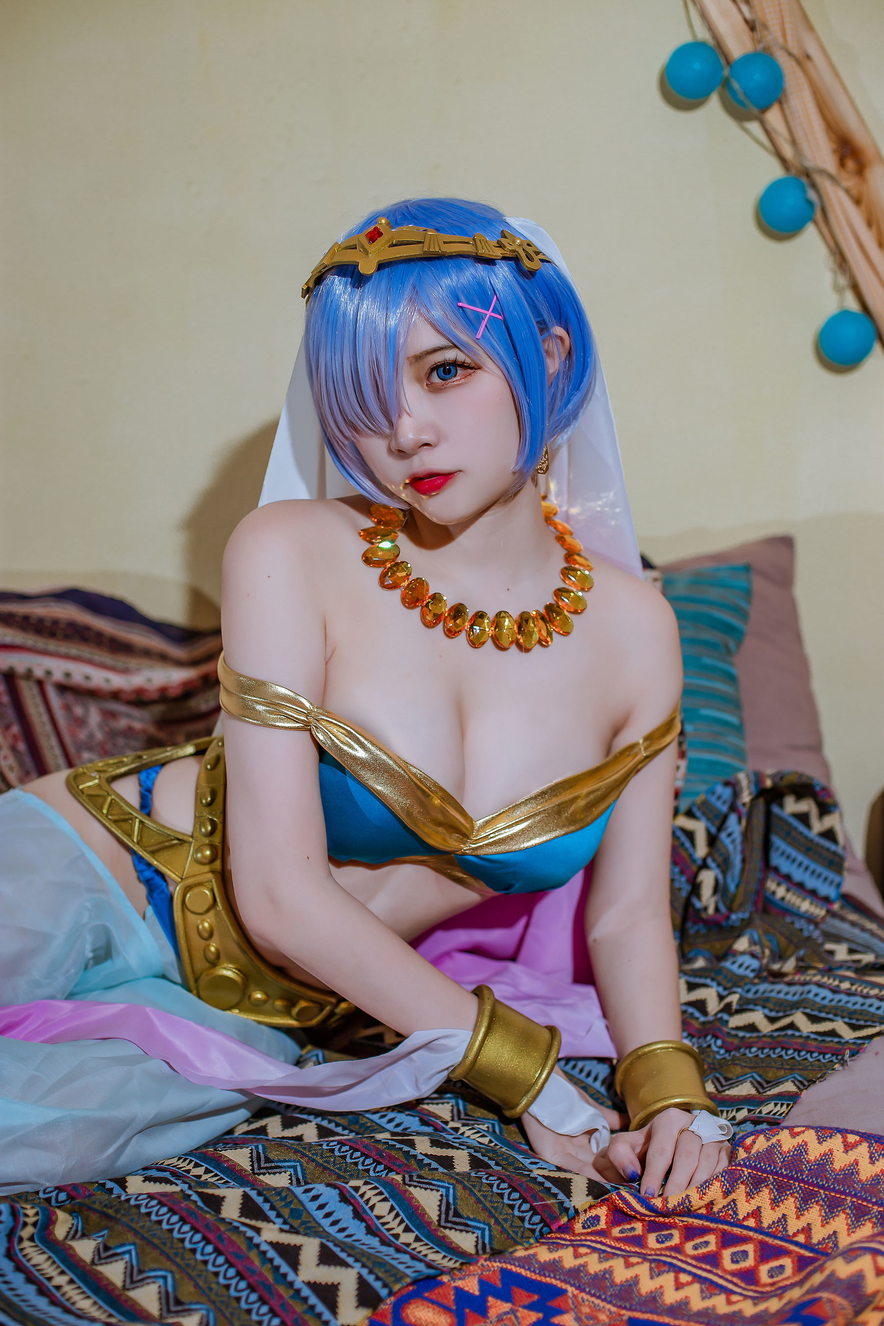 Cosplay] Popular Coser Er Zuo Nisa - Rem Dancing Girl