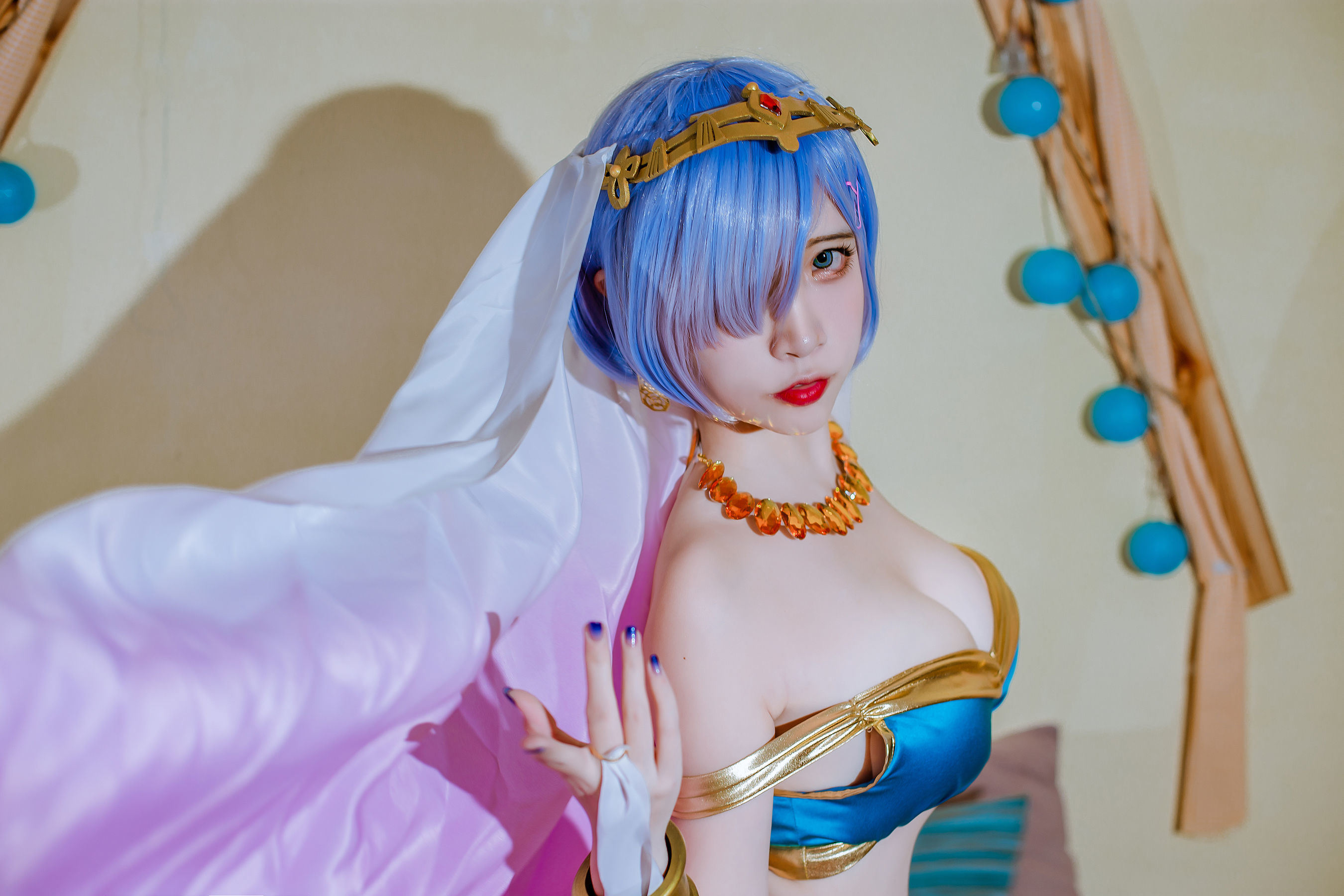 Cosplay] Popular Coser Er Zuo Nisa - Rem Dancing Girl