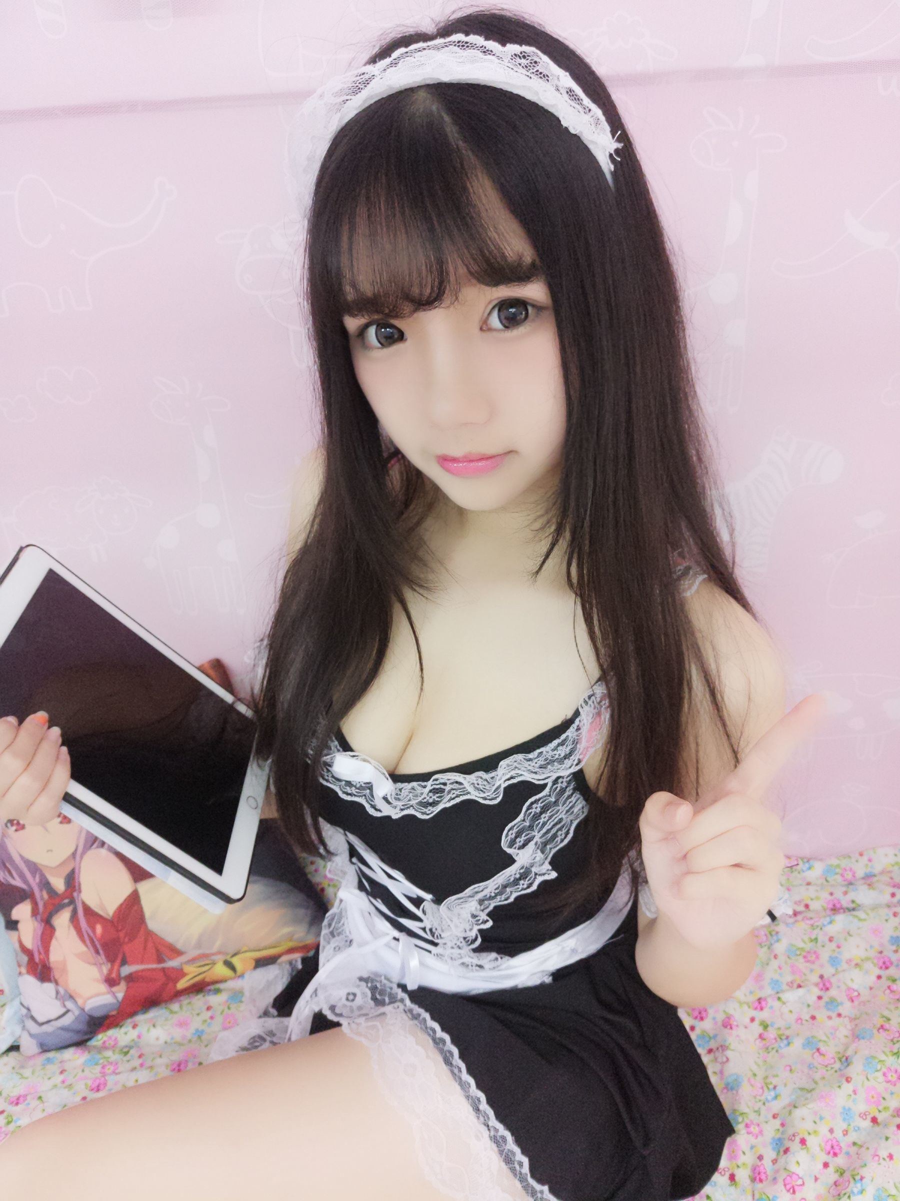 [Cosplay] 动漫博主雪晴Astra - 小女仆