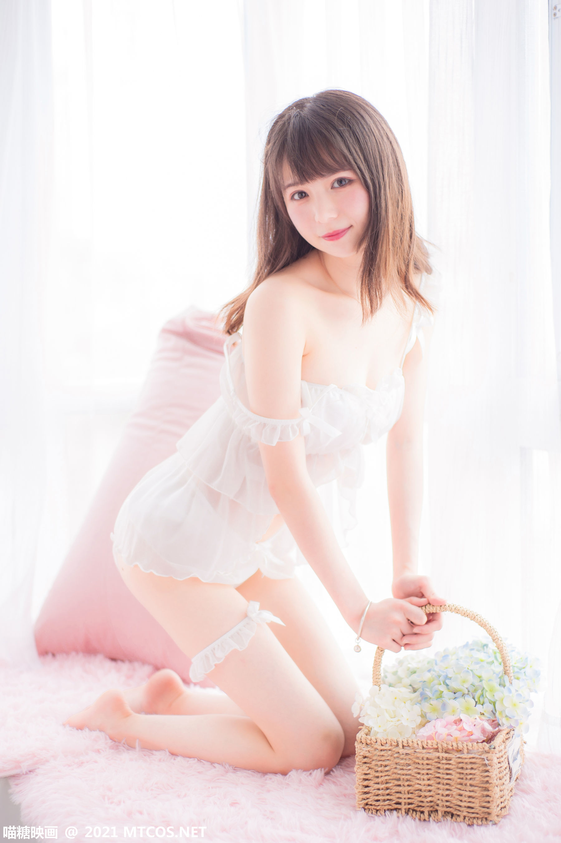 Meow Sugar Film] Vol.351 Bubble Pink Skirt