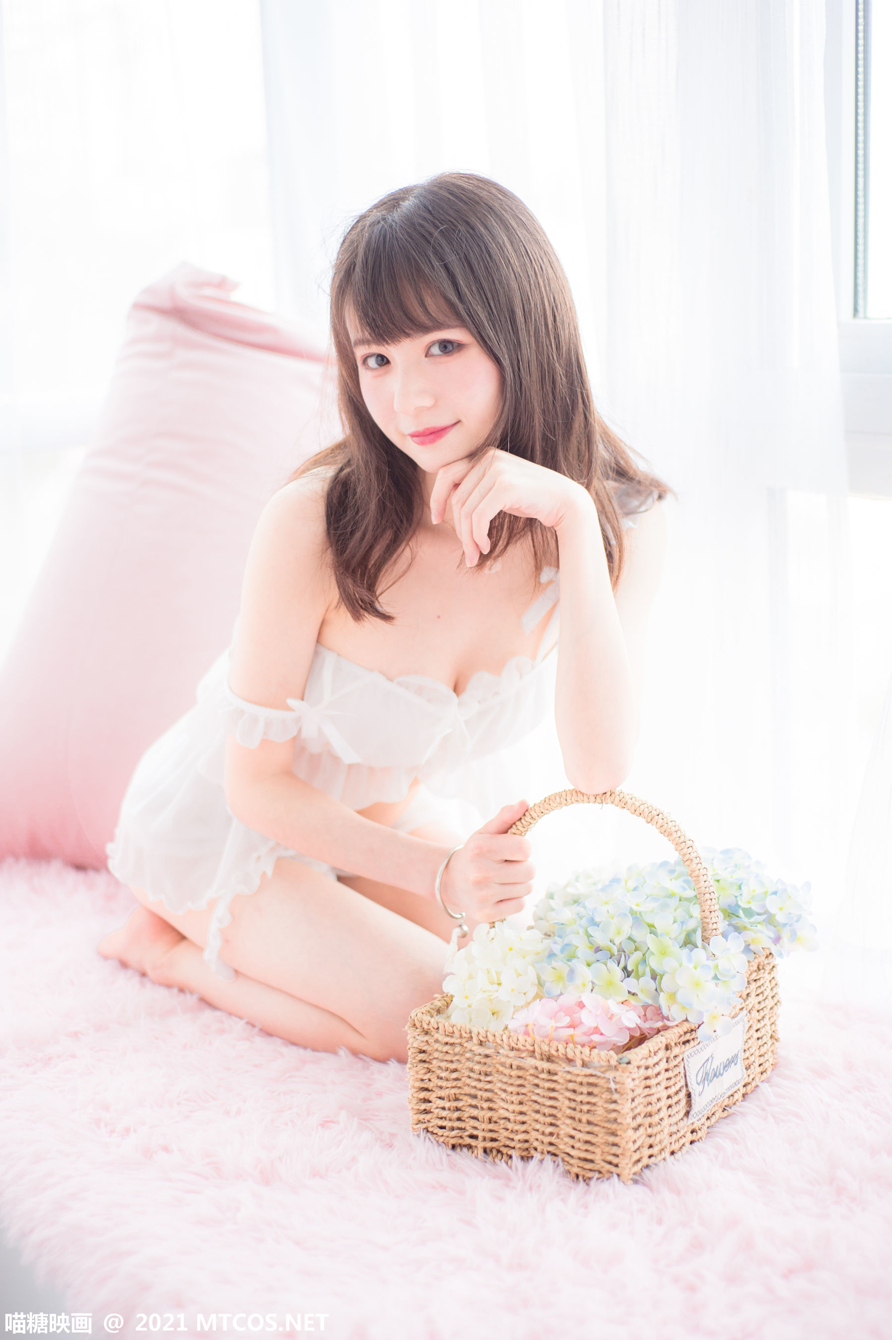 Meow Sugar Film] Vol.351 Bubble Pink Skirt