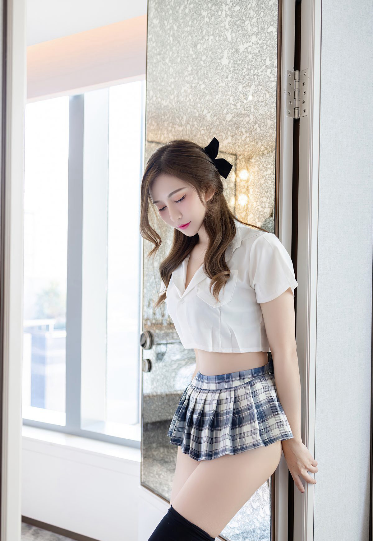 Ai Mi She Goddess Lavinia Plump Sexy Lingerie Top Quality Big Breasts Fair Tender Skin Photoshoot