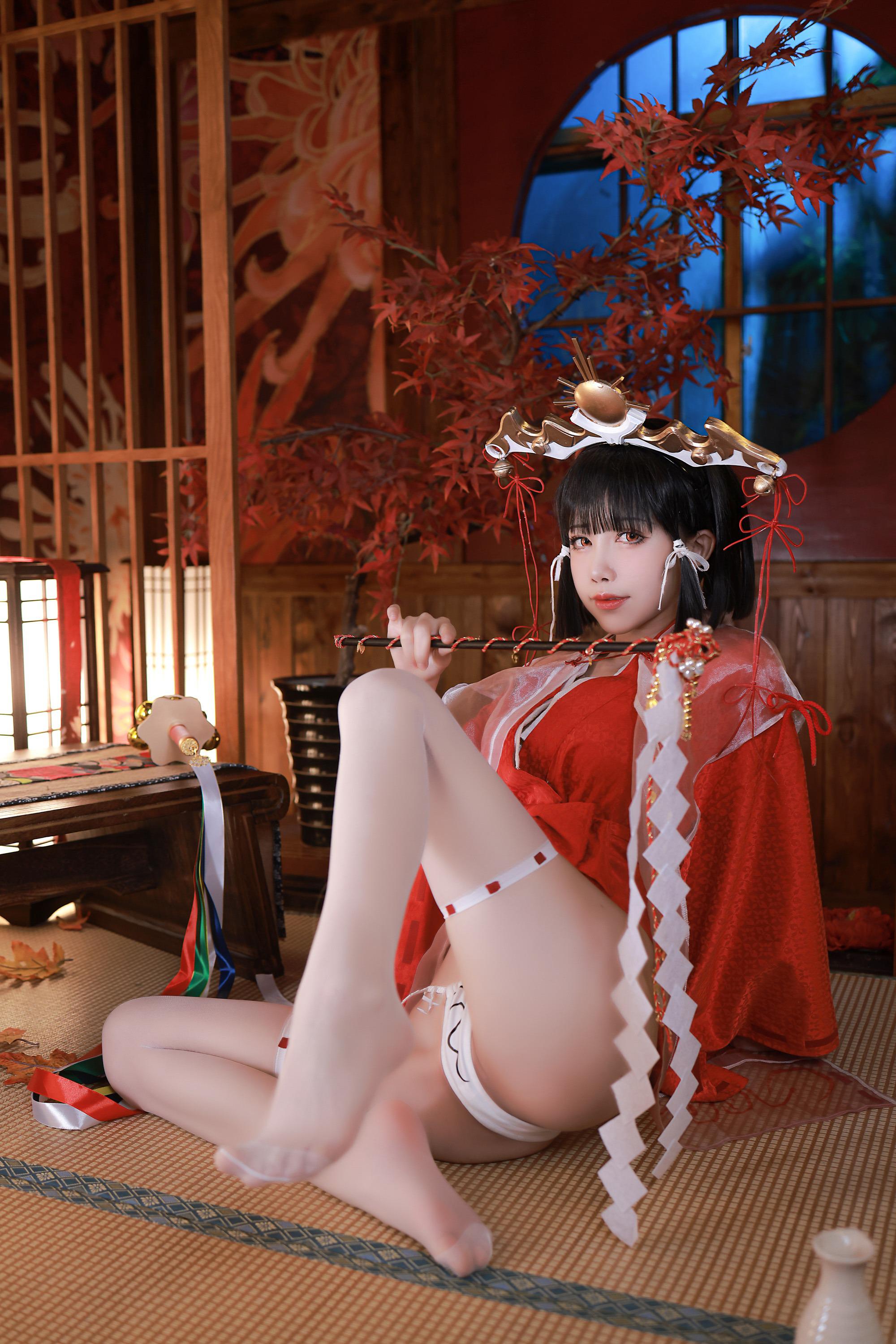 水淼aqua - 黑兽辉夜巫女 [98p]