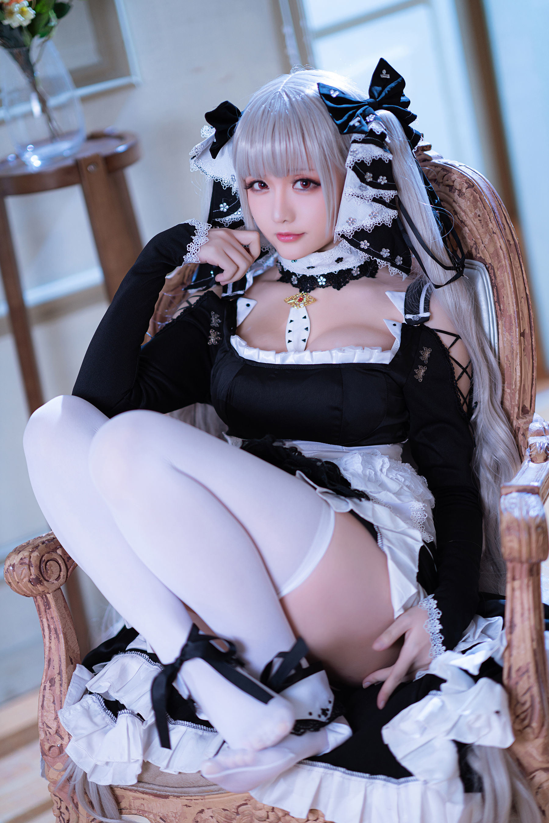 [COS福利] Coser小姐姐星之迟迟 - R-Maid《可畏》