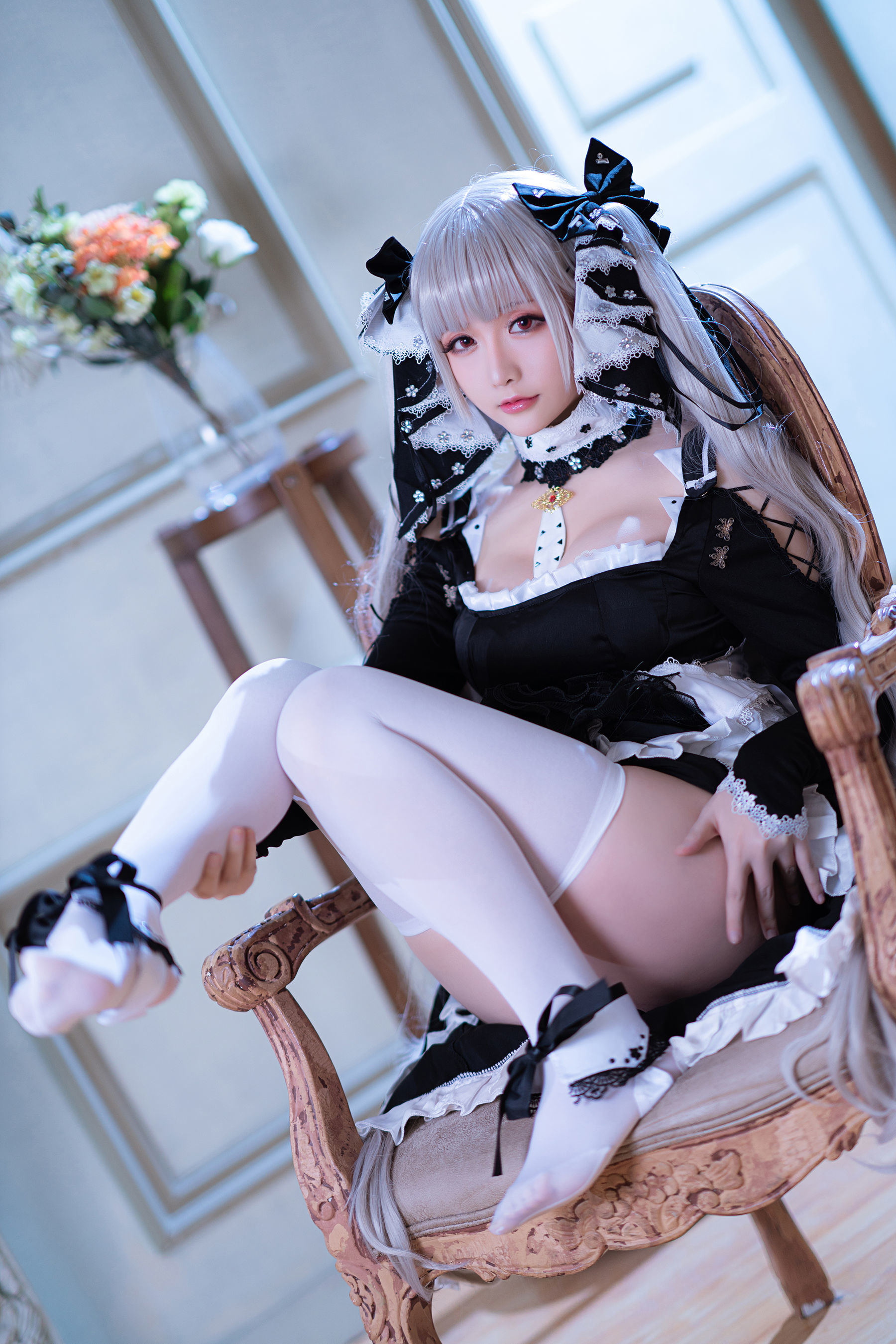 [COS福利] Coser小姐姐星之迟迟 - R-Maid《可畏》