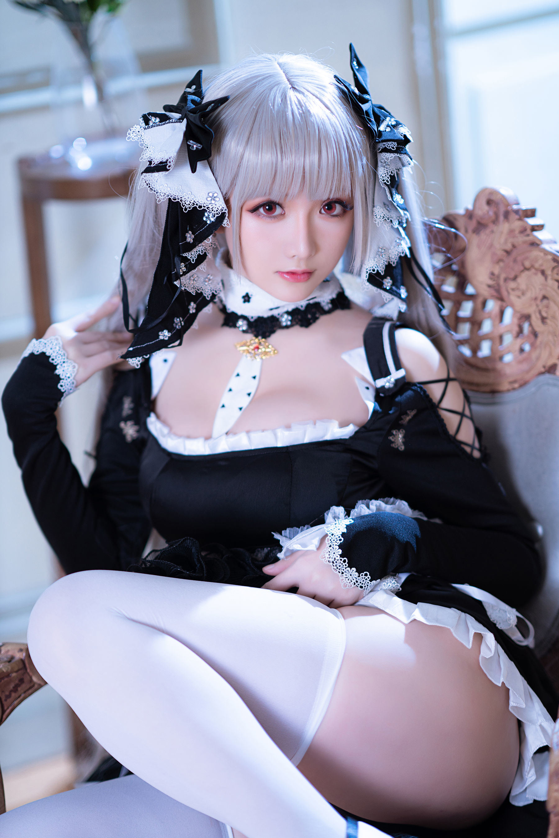 [COS福利] Coser小姐姐星之迟迟 - R-Maid《可畏》