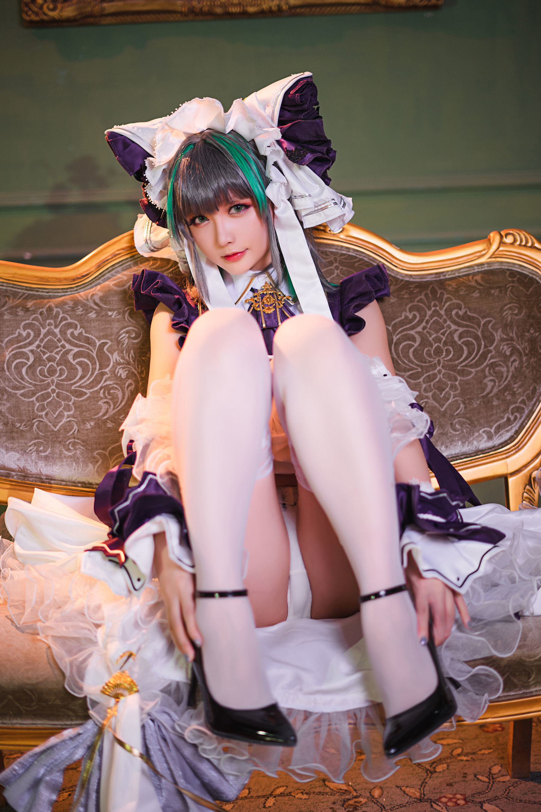 COS福利] COSer小姐姐星之遲遲 - R-Maid《柴郡》