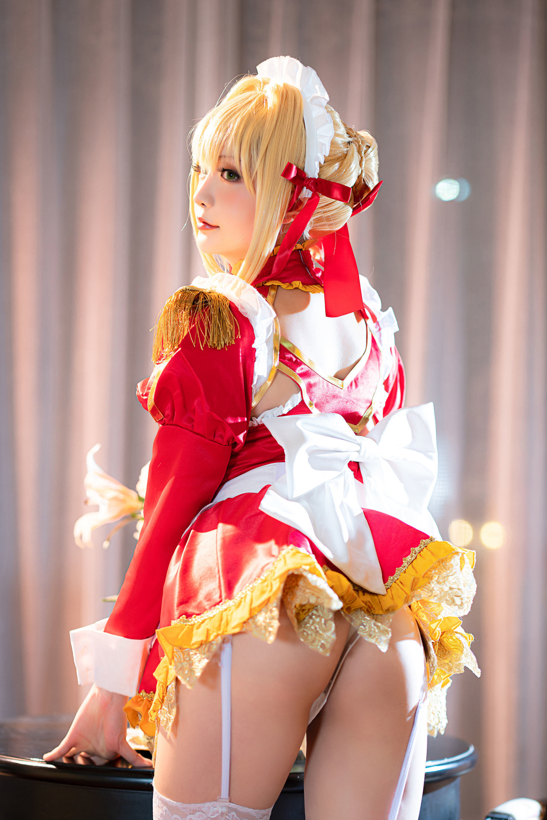 COS Phúc lợi] Coser Chị Sao Chi Chi - Goshujin-sama 《Nero Nữ Phục》