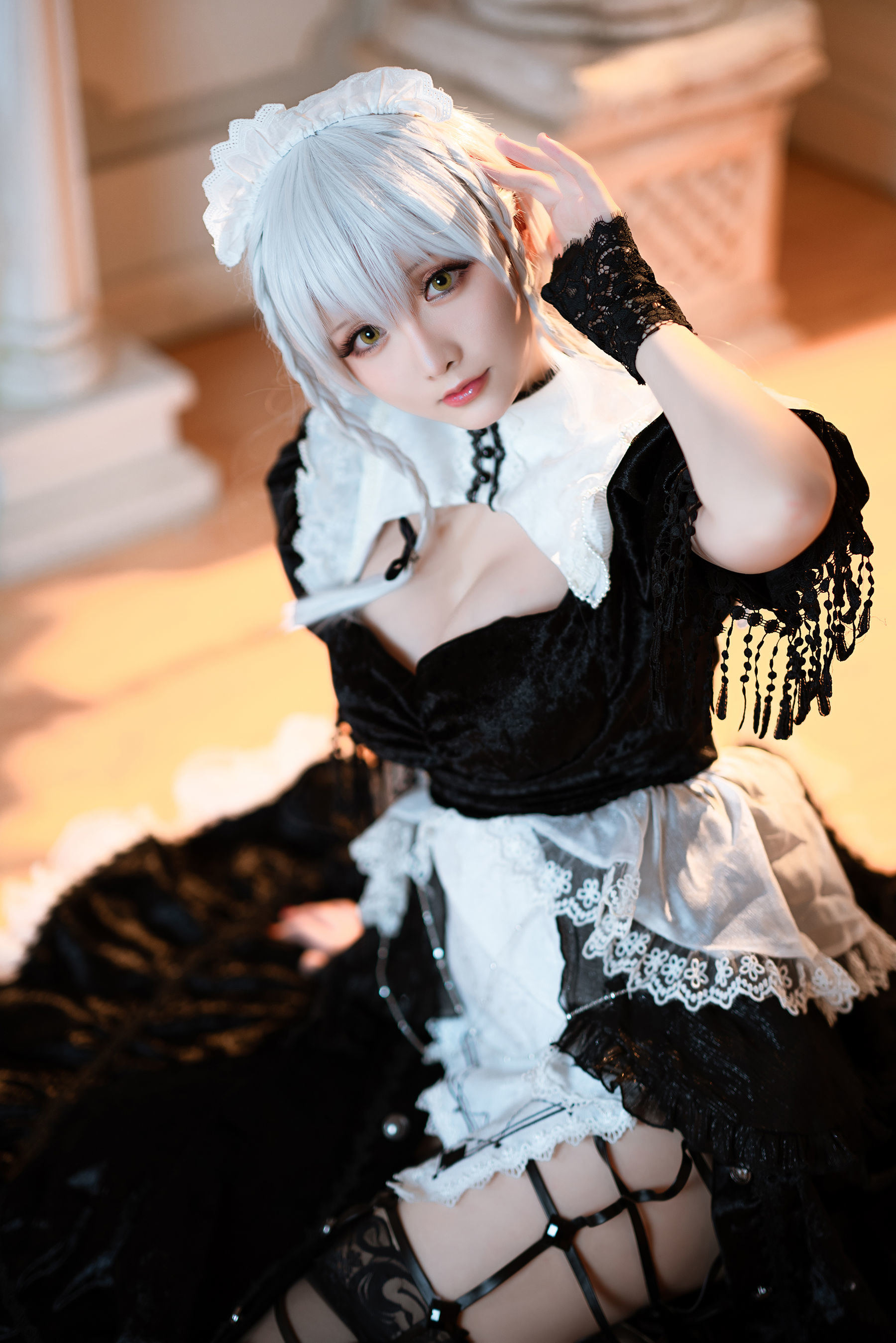 [COS福利] Coser小姐姐星之迟迟 - R-Maid《赫敏》