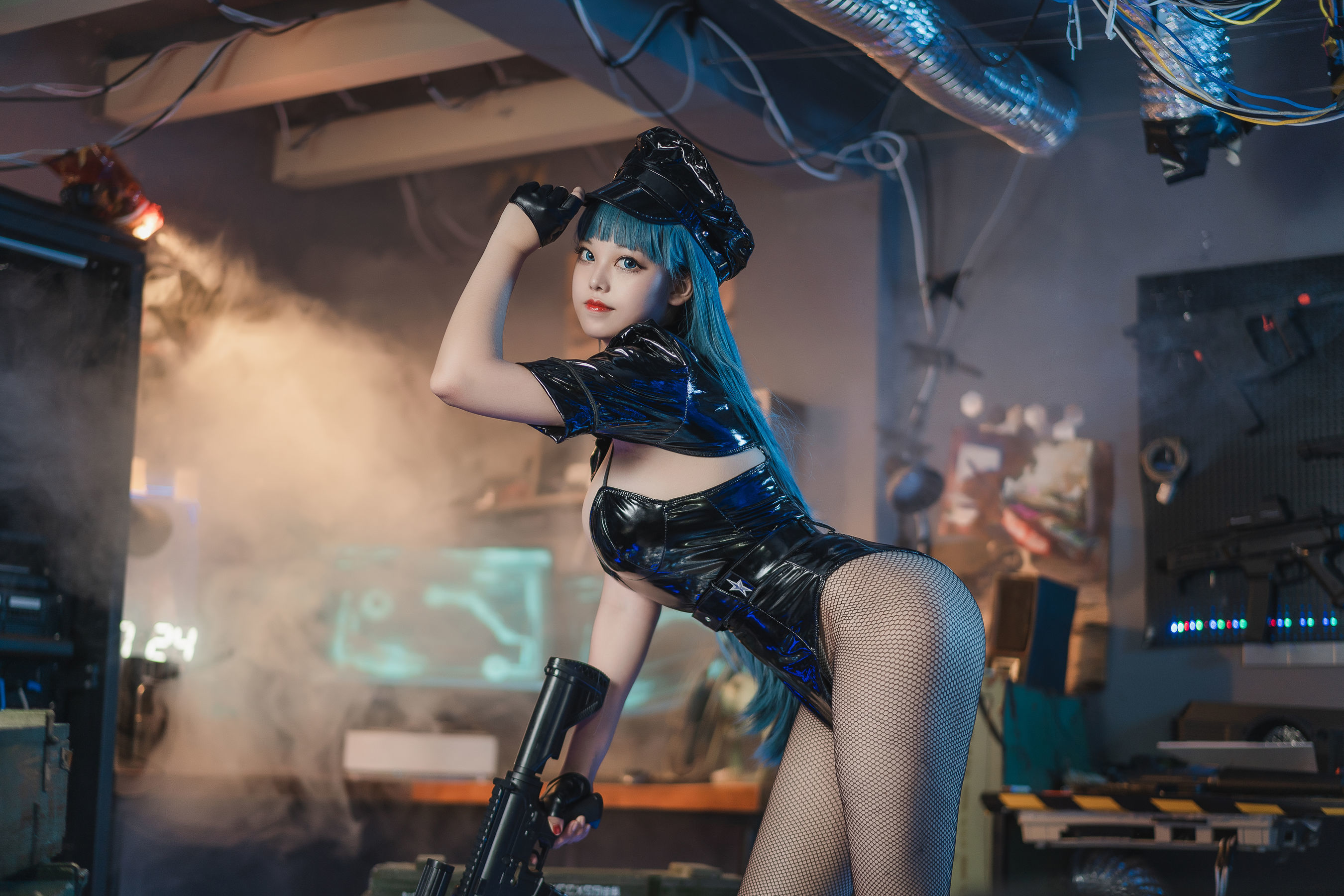 COS Phúc lợi] Cô gái dễ thương hệ moe - Mật Giải Mèo Cưu - Nữ cảnh sát 2