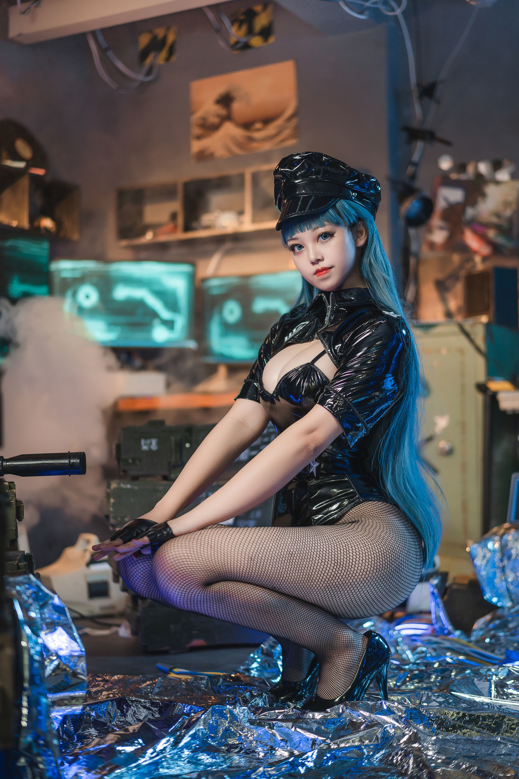 COS Phúc lợi] Cô gái dễ thương hệ moe - Mật Giải Mèo Cưu - Nữ cảnh sát 2