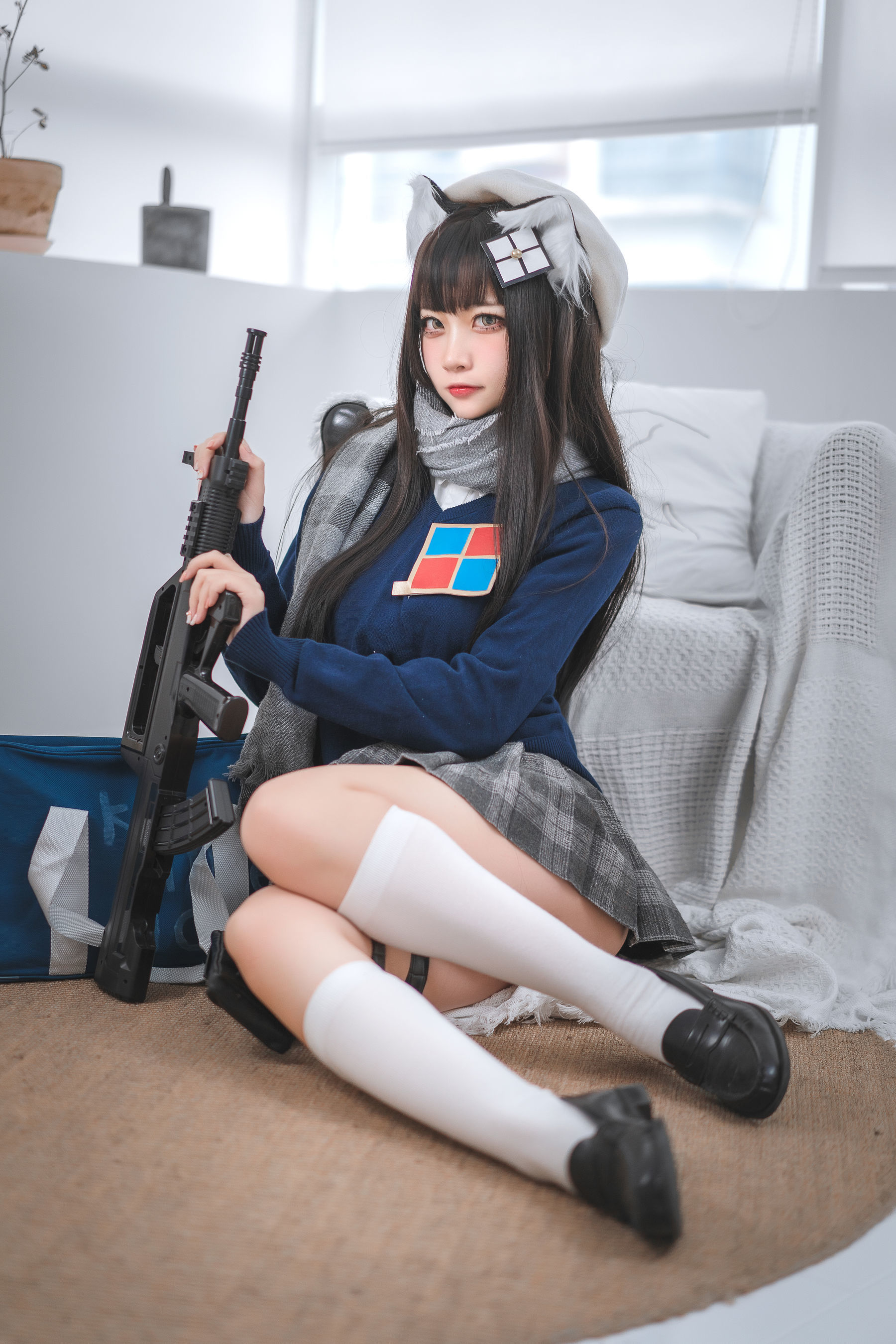 [COS福利] 人气Coser二佐Nisa - 95式JK