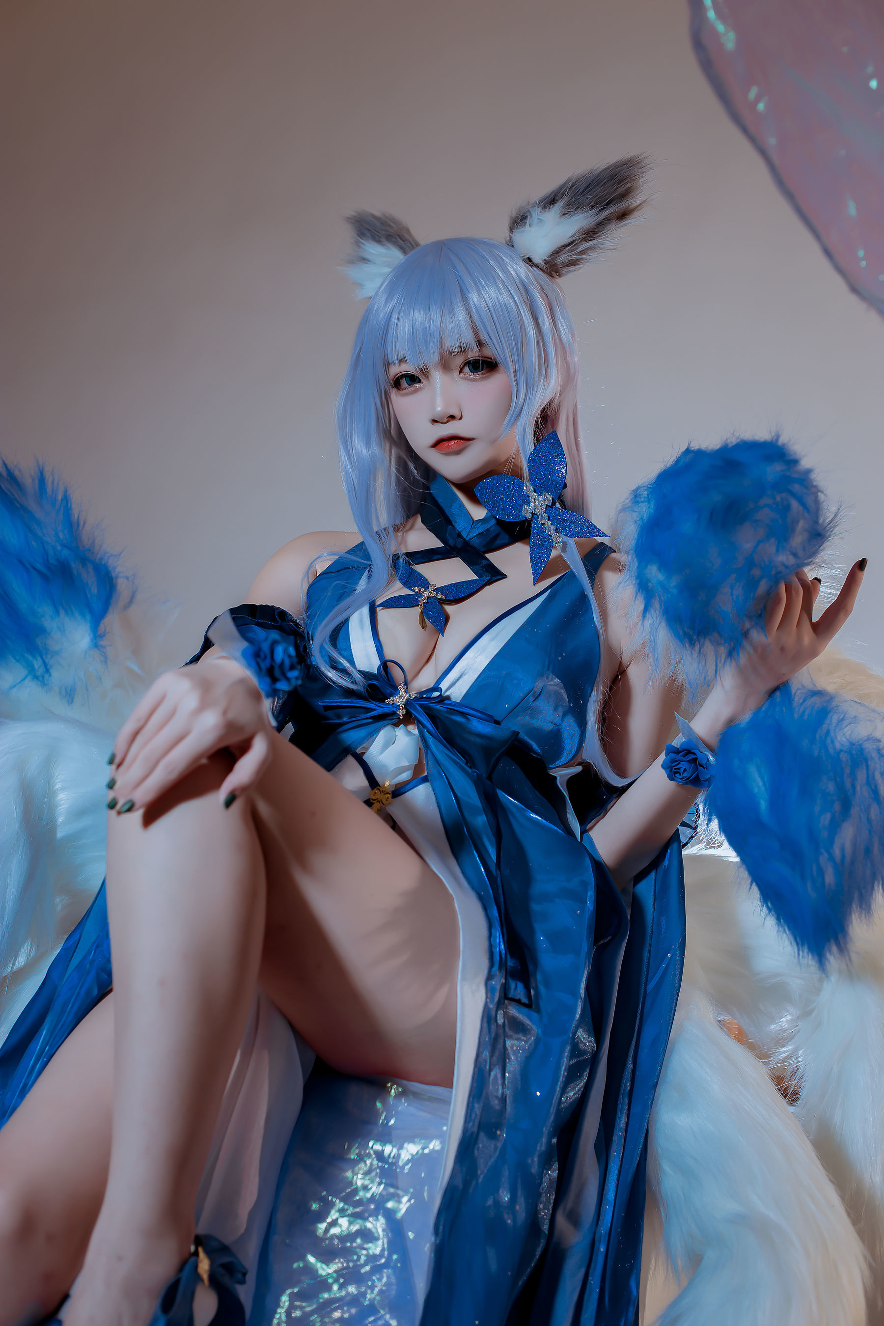COSฟู๋ลี่] Coser ยอดนิยม เอิร์ซา นิซ่า - แอซอร์ เลน ชินาโนะ ชุดราตรี