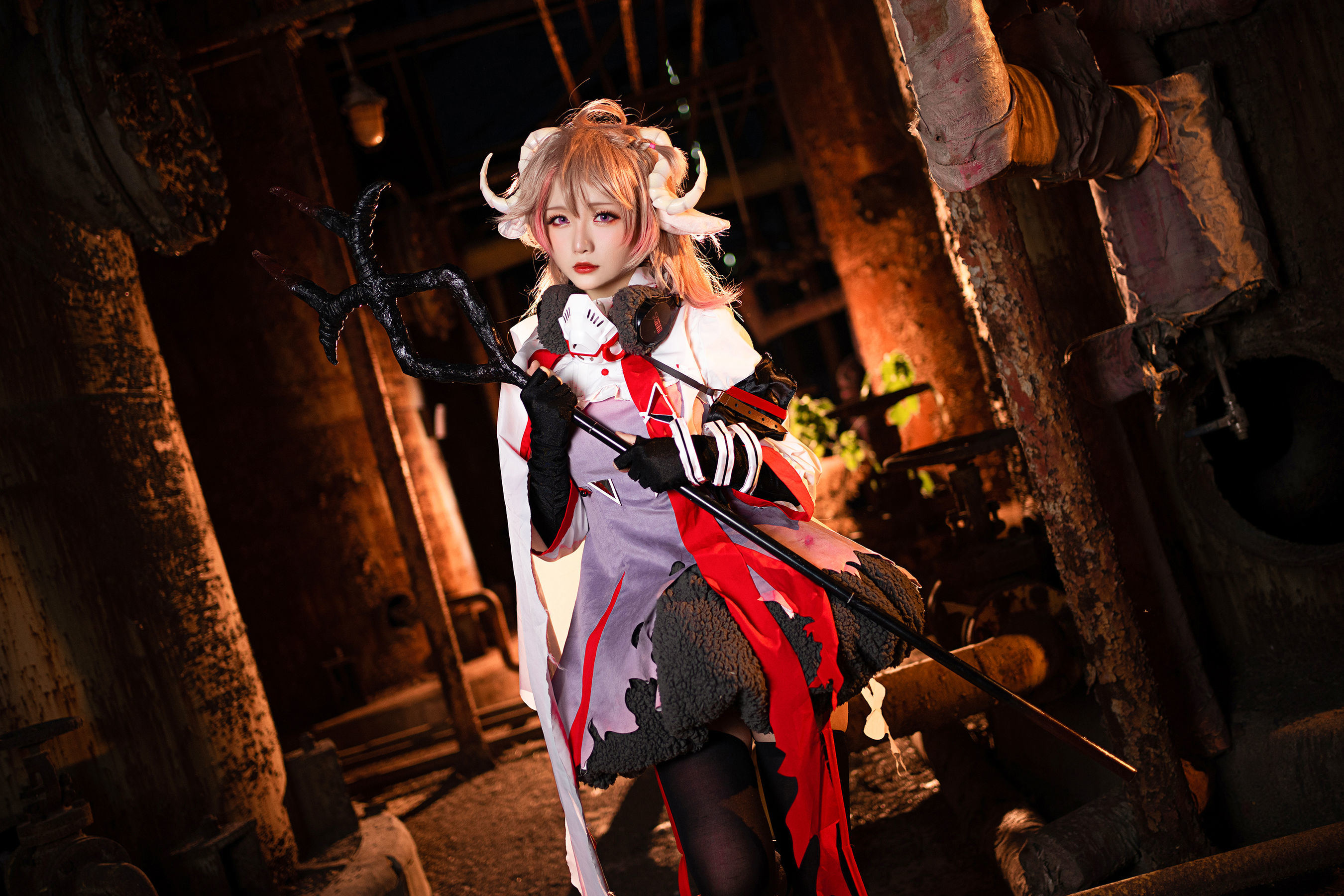 COS Phúc Lợi] Coser tiểu thư Tinh Chi Chi - Arknights 《Eyjafjalla》