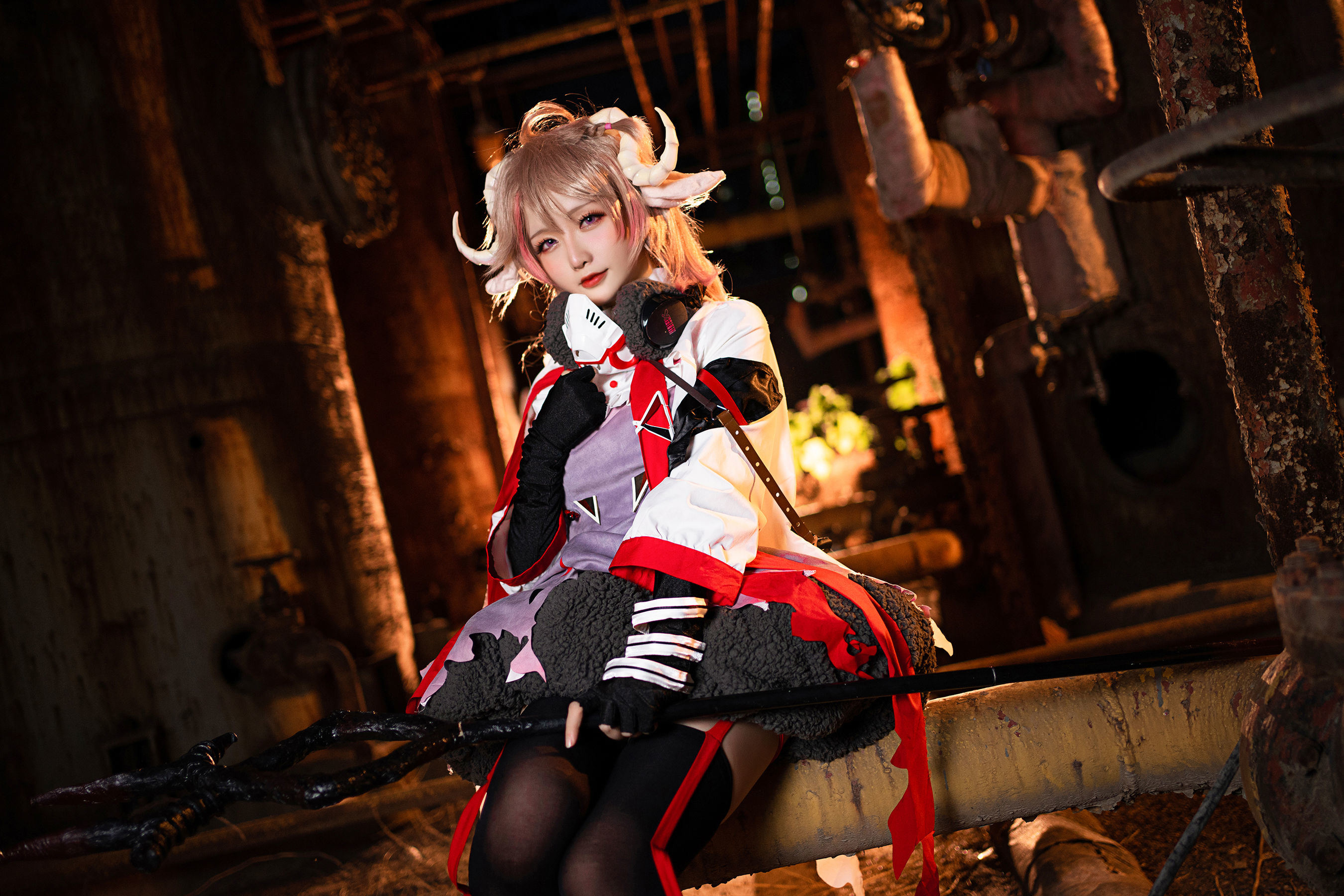 COS Phúc Lợi] Coser tiểu thư Tinh Chi Chi - Arknights 《Eyjafjalla》