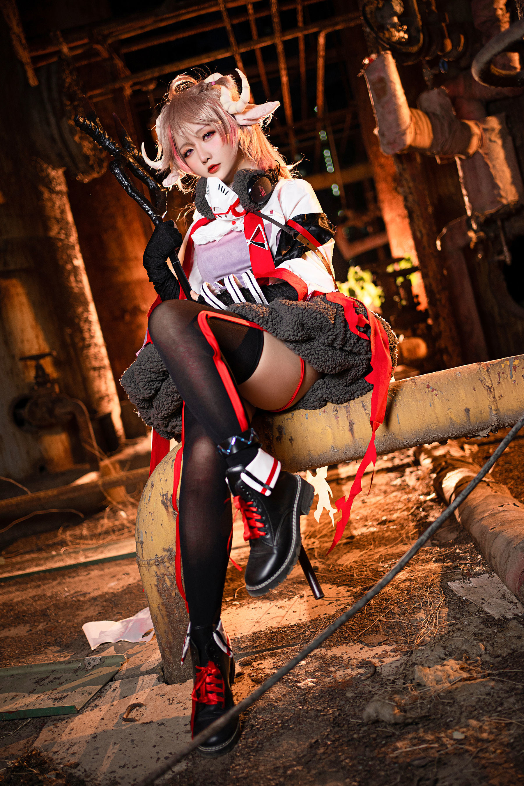 COS Phúc Lợi] Coser tiểu thư Tinh Chi Chi - Arknights 《Eyjafjalla》