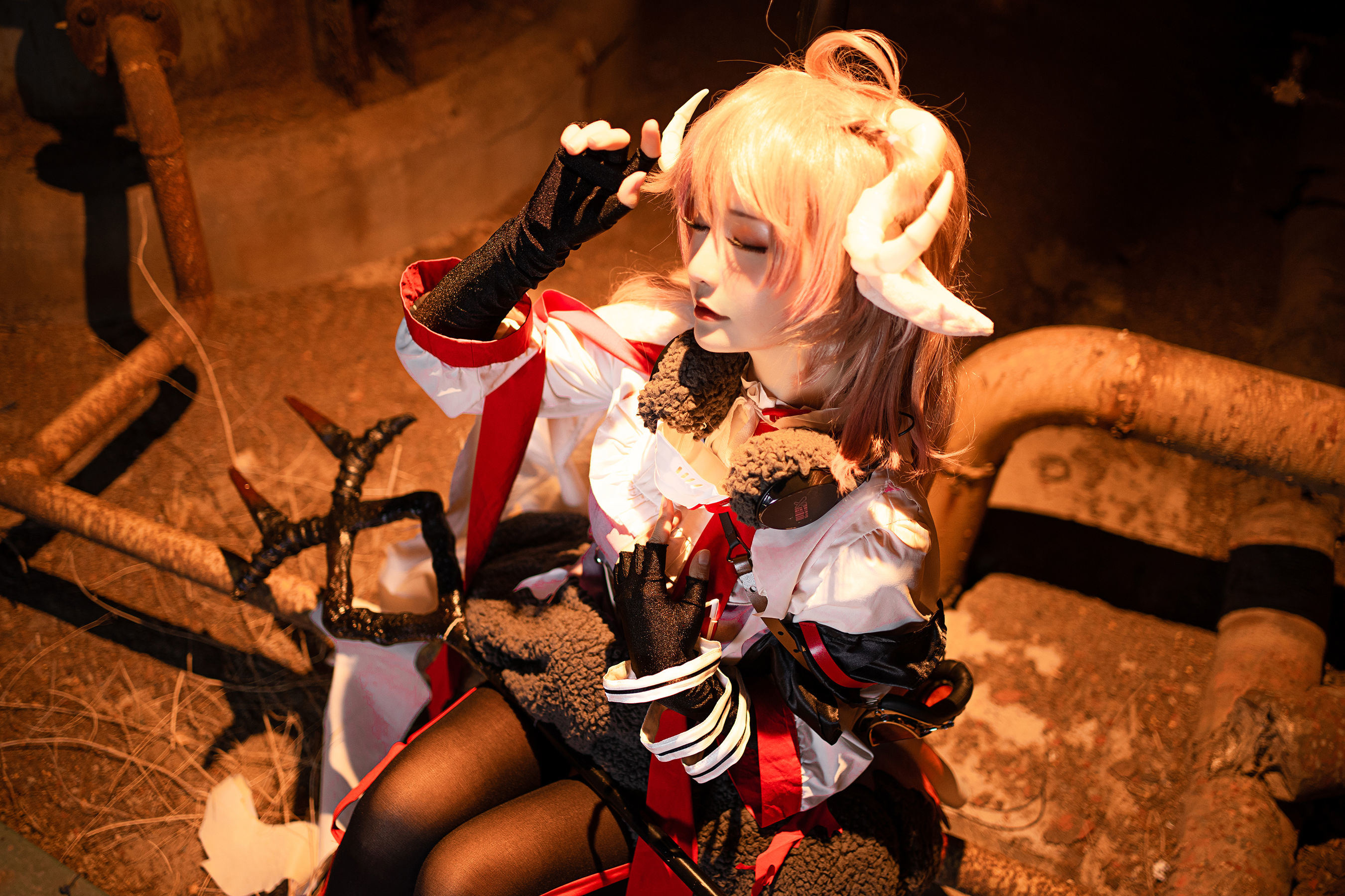 COS Phúc Lợi] Coser tiểu thư Tinh Chi Chi - Arknights 《Eyjafjalla》