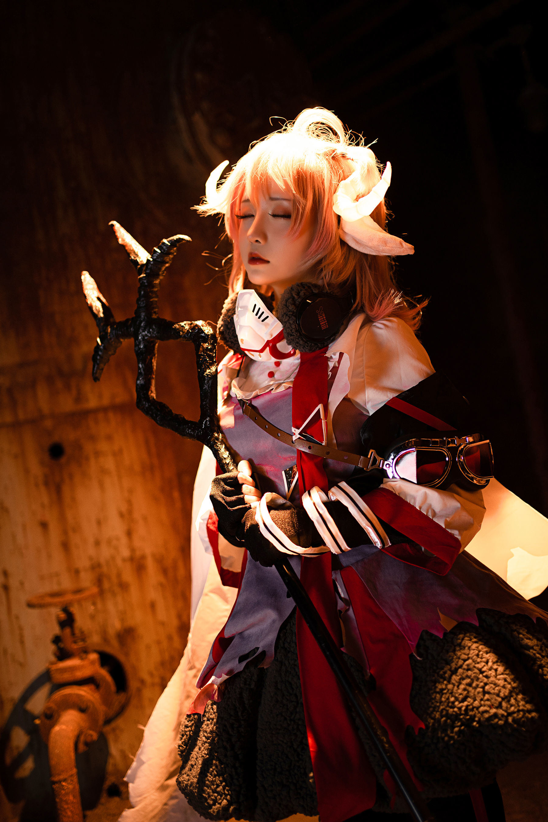 COS Phúc Lợi] Coser tiểu thư Tinh Chi Chi - Arknights 《Eyjafjalla》