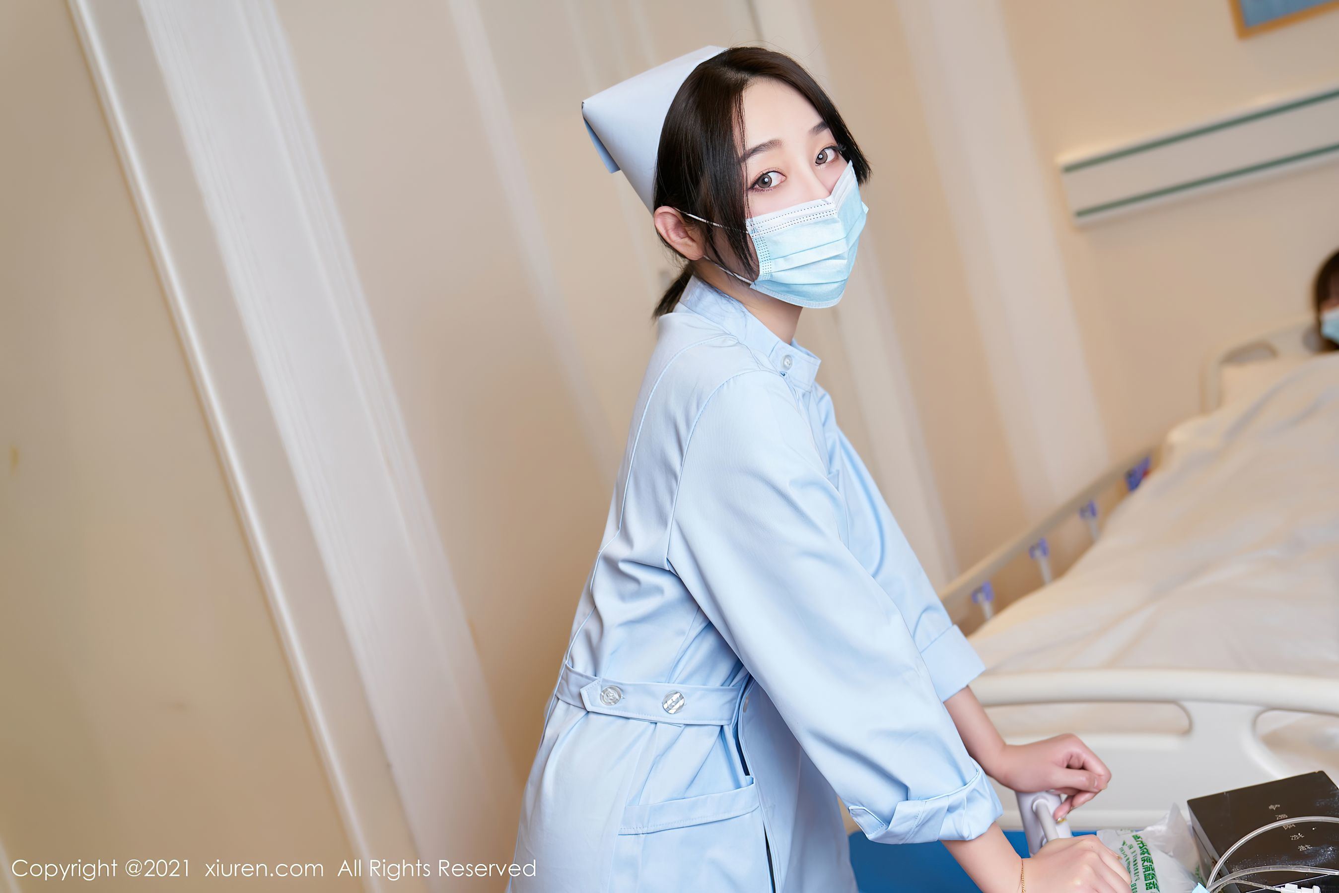 秀人XIUREN] Số 3060 Cửu Nguyệt Sinh và Lâm Tử Hân Freya
