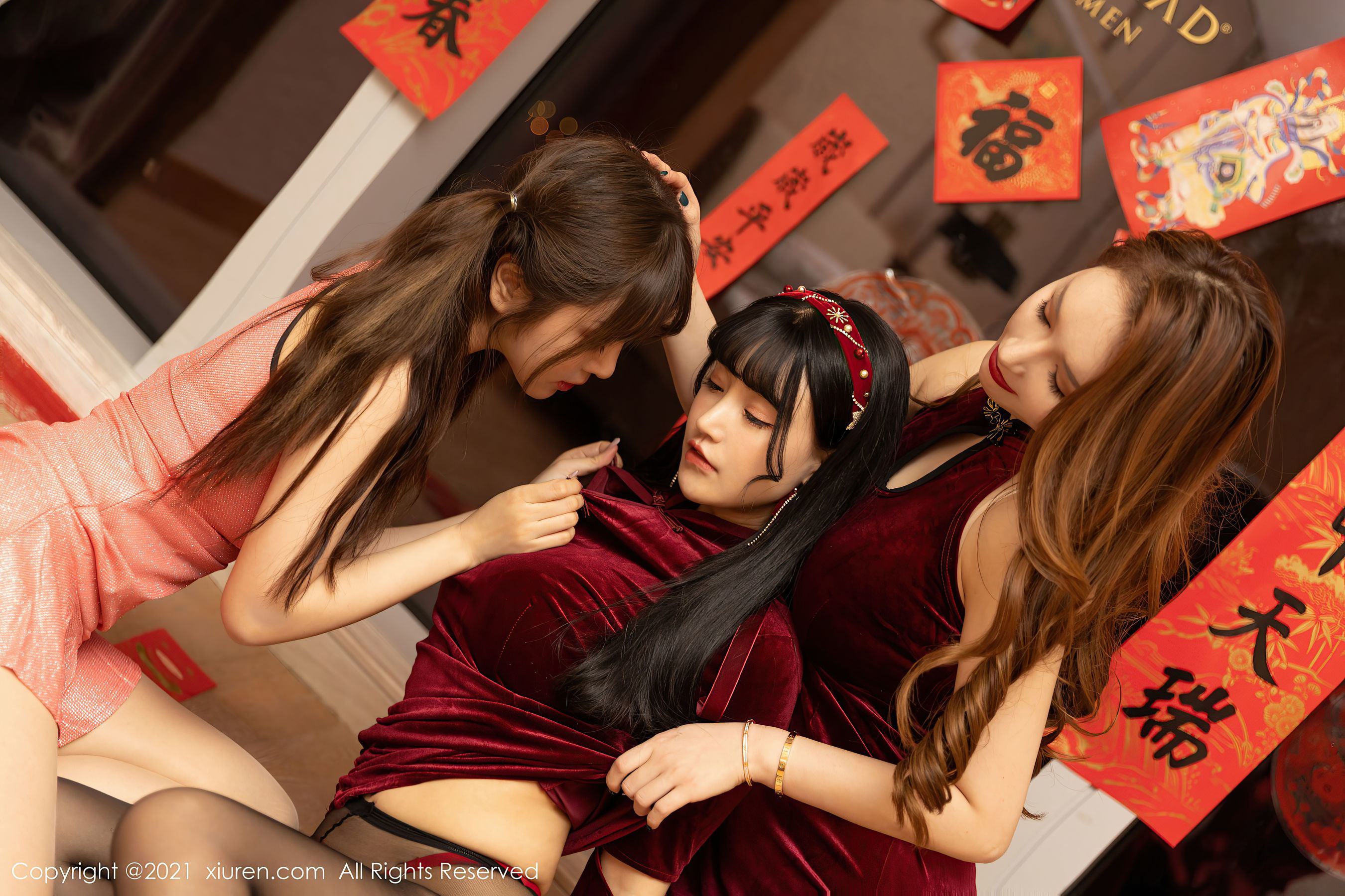 [秀人XIUREN] No.3096 Egg-尤妮丝& 王雨纯& 朱可儿Flower
