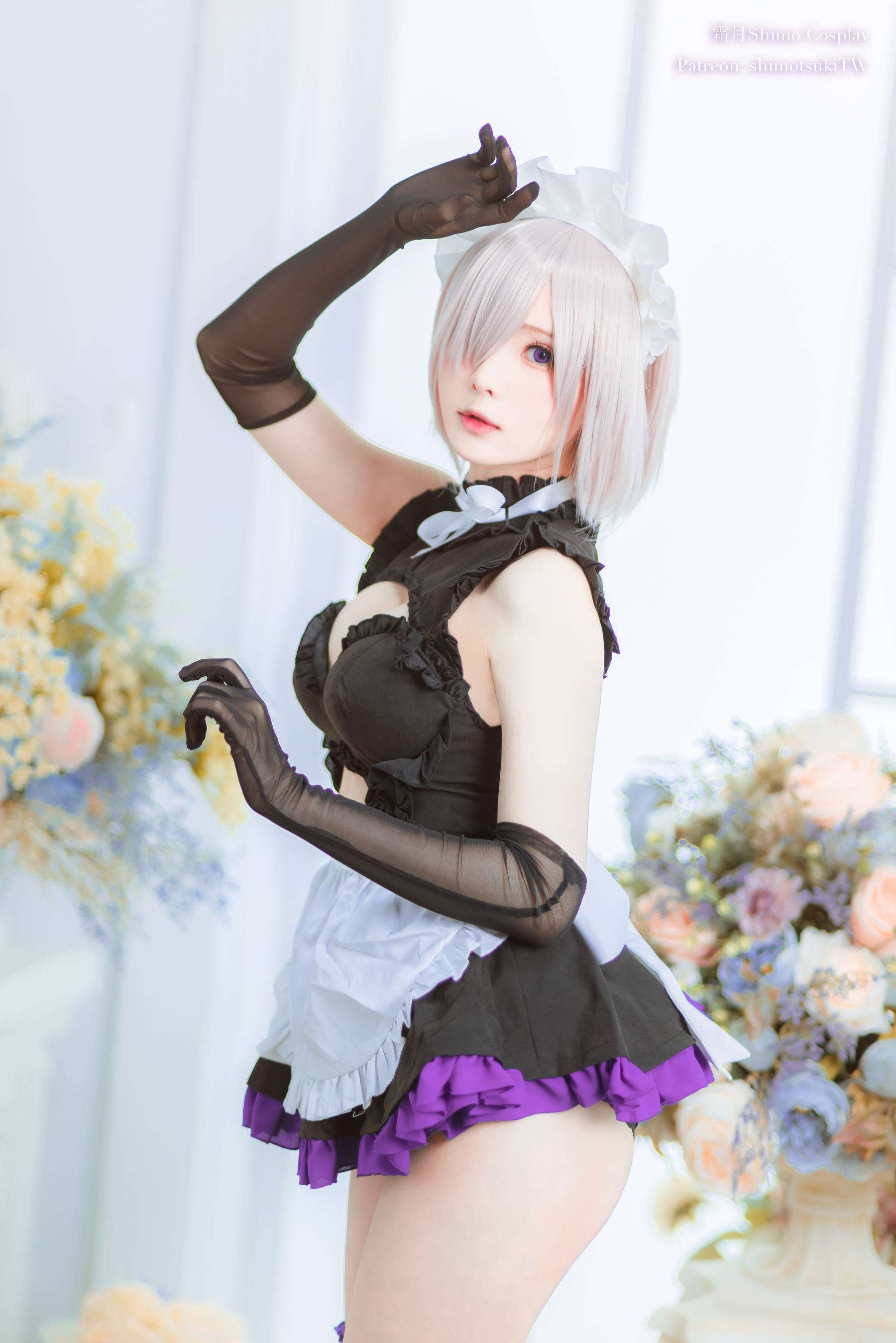 コスプレ福利] ウェイボーの妹紙 霜月シーモ - マシュメイド