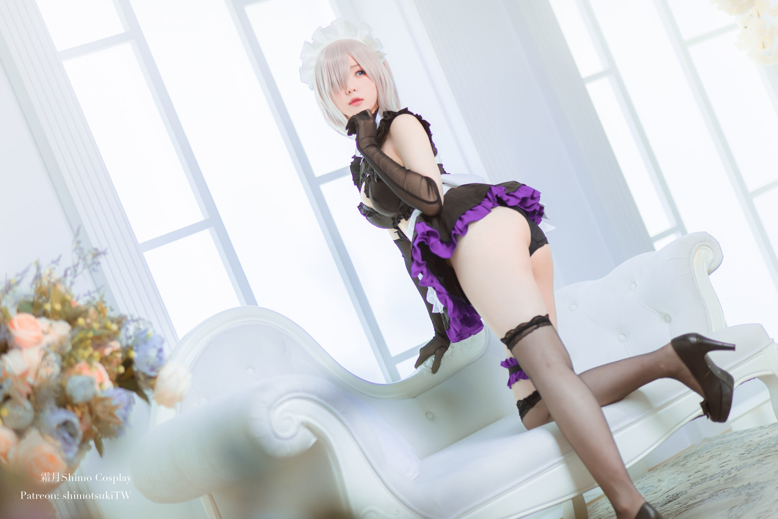 コスプレ福利] ウェイボーの妹紙 霜月シーモ - マシュメイド