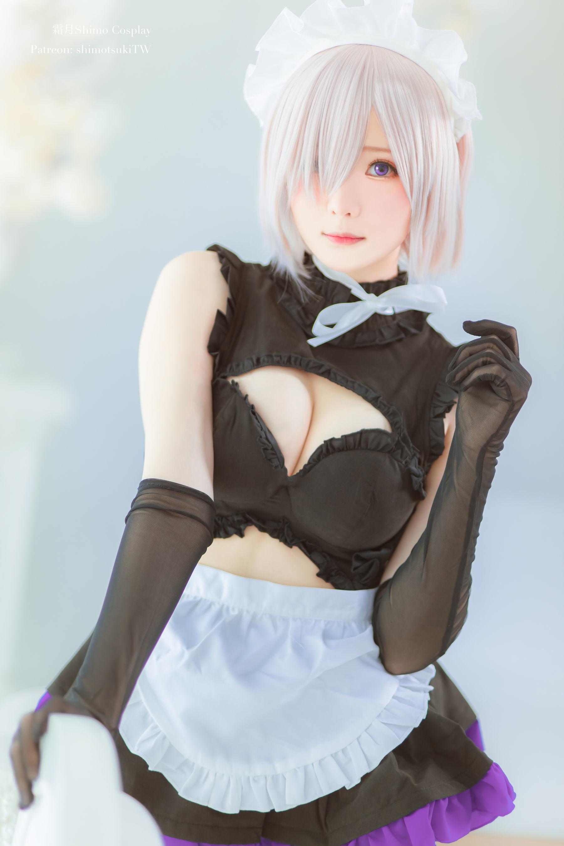コスプレ福利] ウェイボーの妹紙 霜月シーモ - マシュメイド