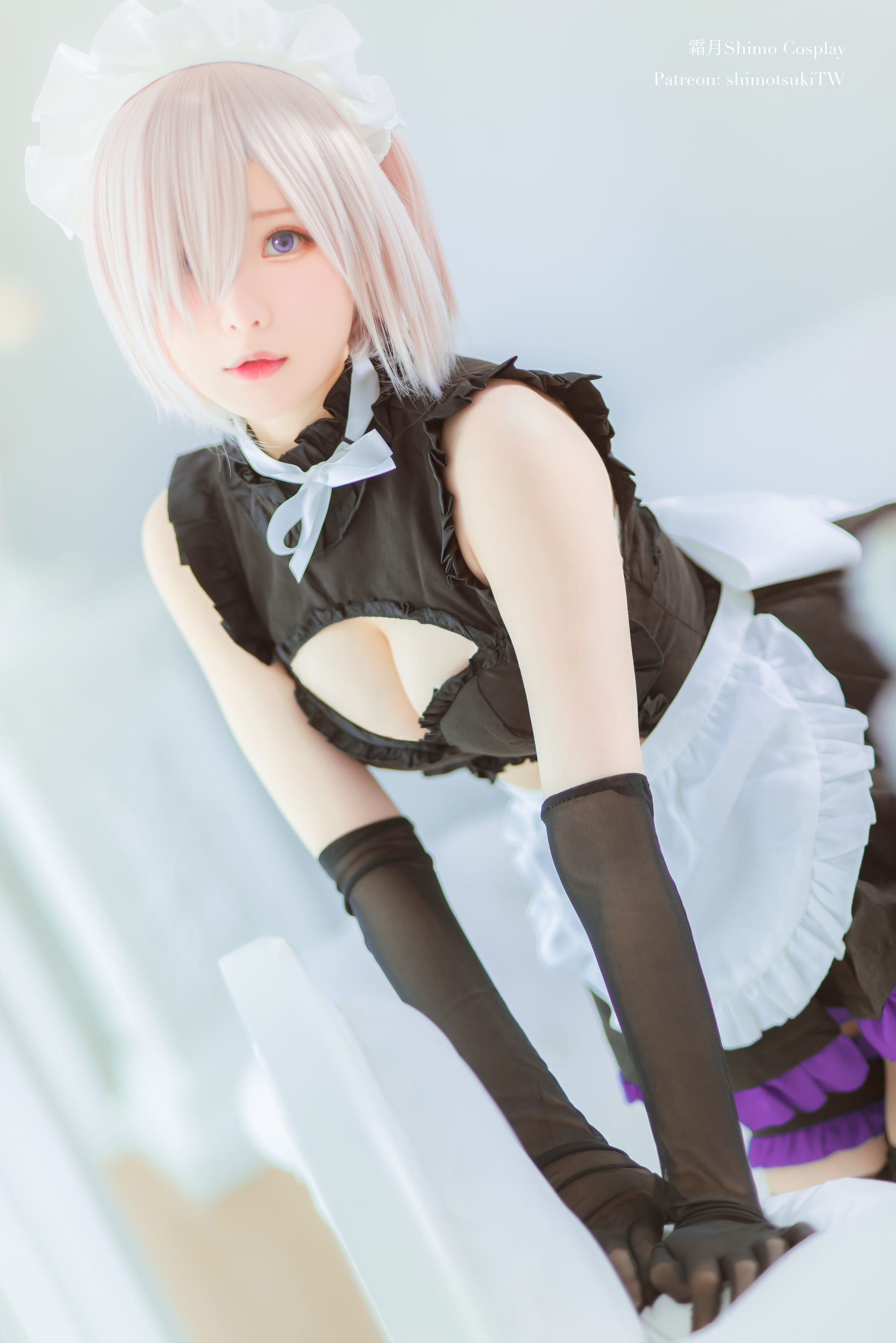 コスプレ福利] ウェイボーの妹紙 霜月シーモ - マシュメイド