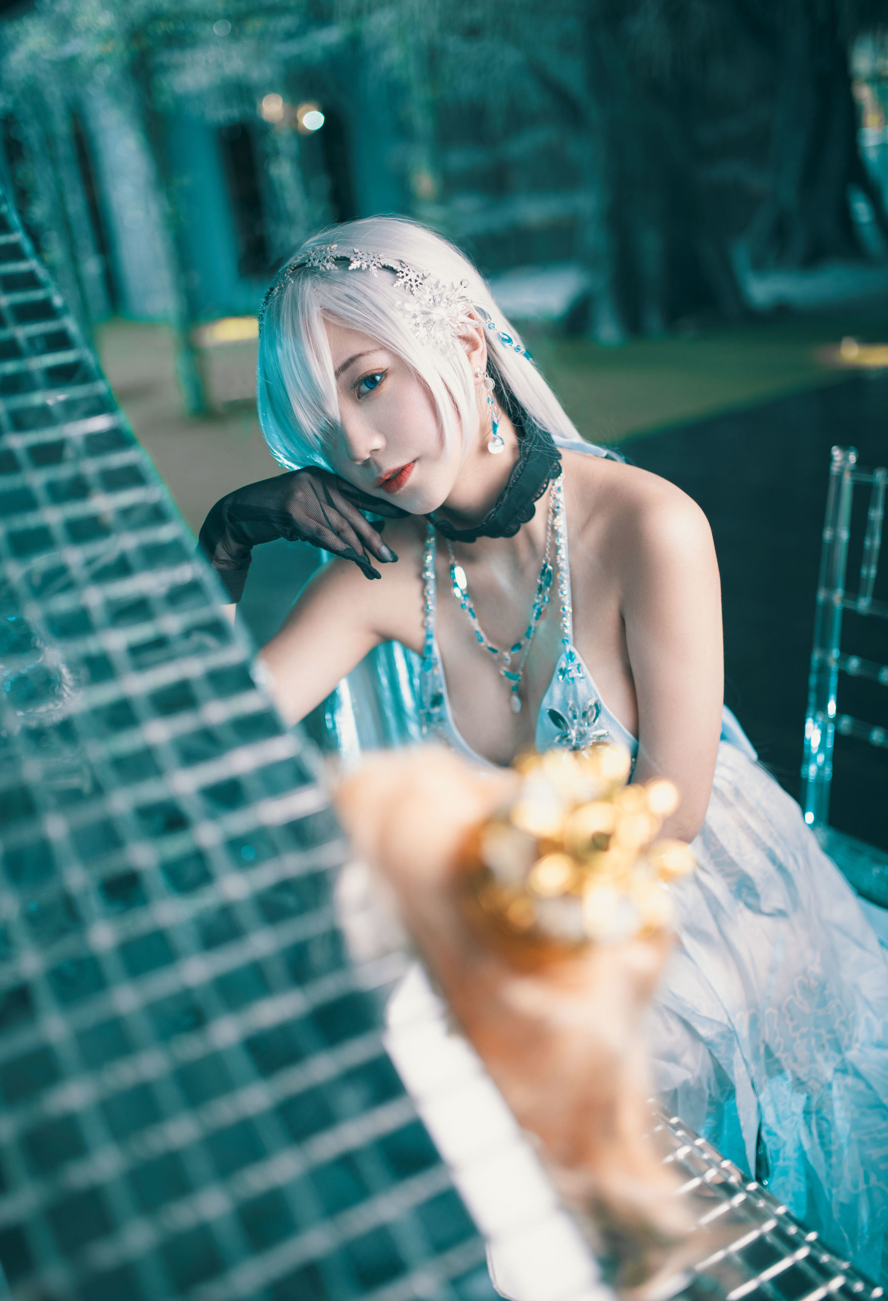 COS สิทธิพิเศษ] สาวน่ารักจาก Weibo ลานเซี่ยวยี่KiKi - แอนนาสตาเซีย cosplay สไตล์ดองจิน