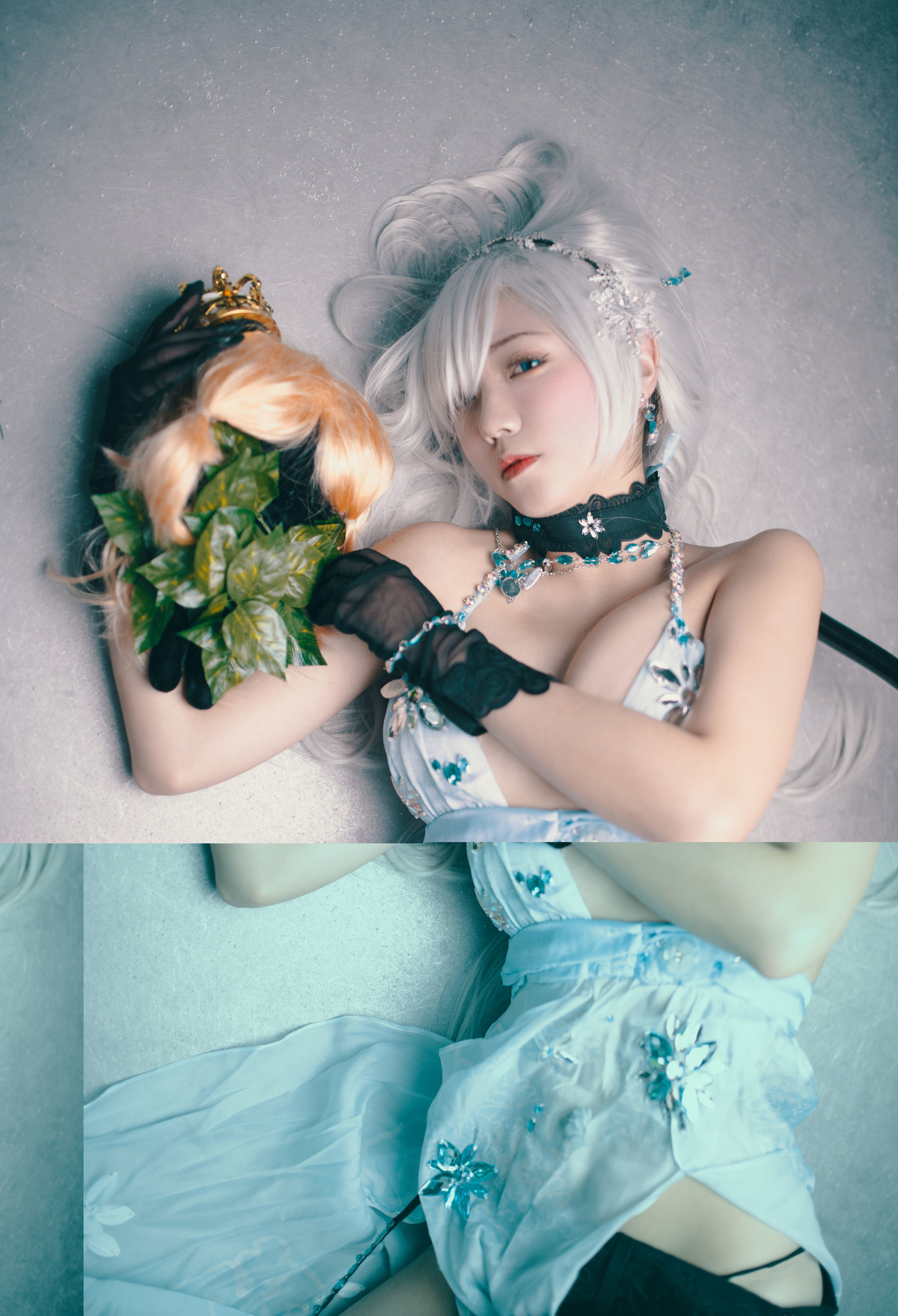 COS สิทธิพิเศษ] สาวน่ารักจาก Weibo ลานเซี่ยวยี่KiKi - แอนนาสตาเซีย cosplay สไตล์ดองจิน