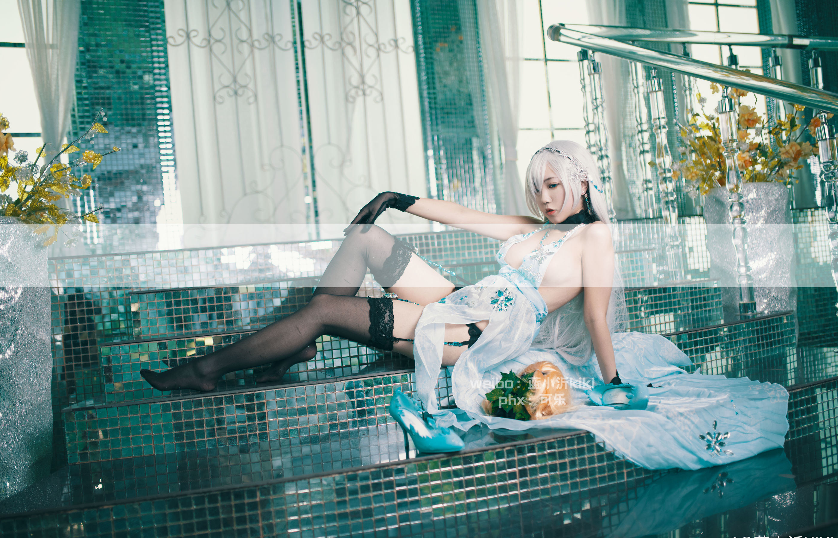 COS สิทธิพิเศษ] สาวน่ารักจาก Weibo ลานเซี่ยวยี่KiKi - แอนนาสตาเซีย cosplay สไตล์ดองจิน